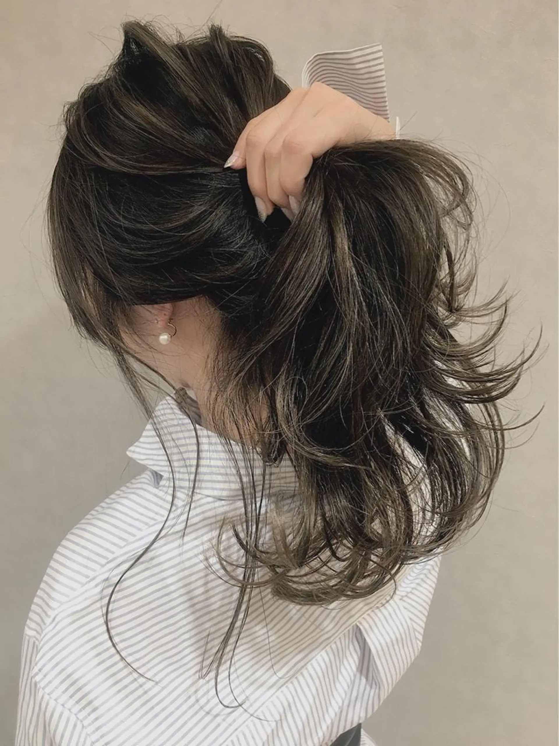 ロング カラー ヘアアレンジ 指名支持率NO.1 スタイリストのヘアスタイル