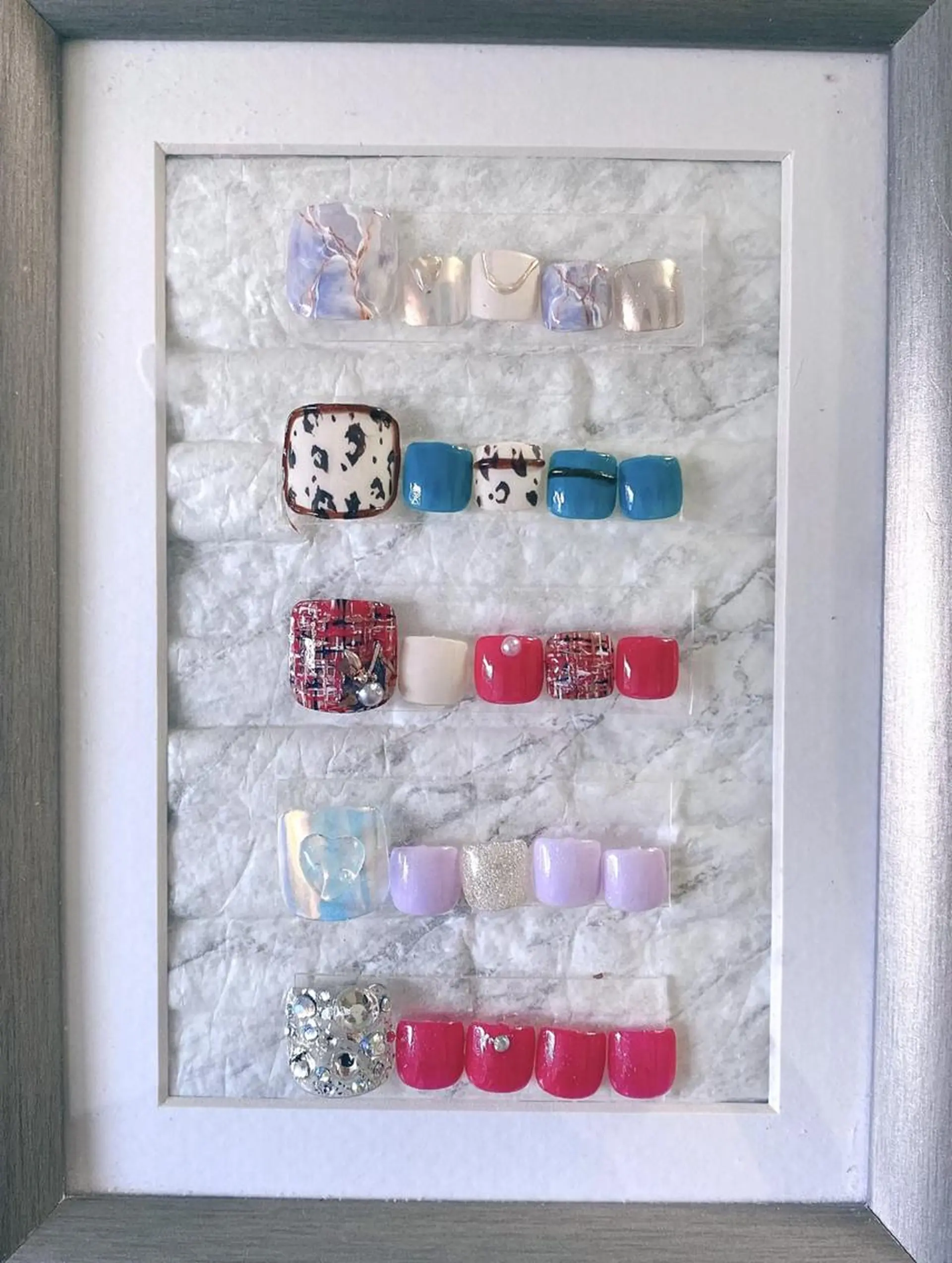 ネイル アートネイル フットネイル yochi nailのネイルデザイン