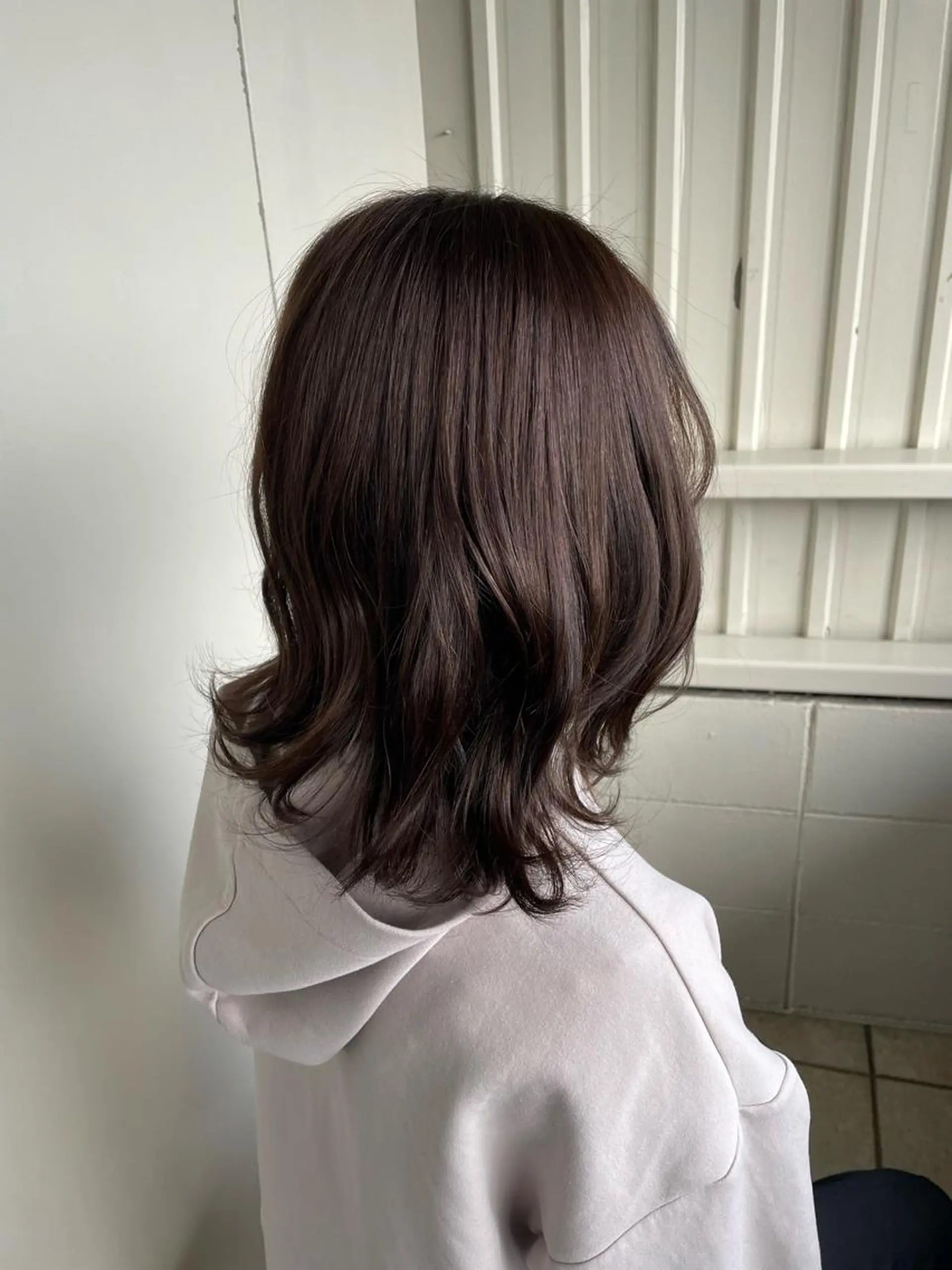 ミディアム カラー 美容室 Jフィドルファドル所属・わきた かずなのヘアスタイル