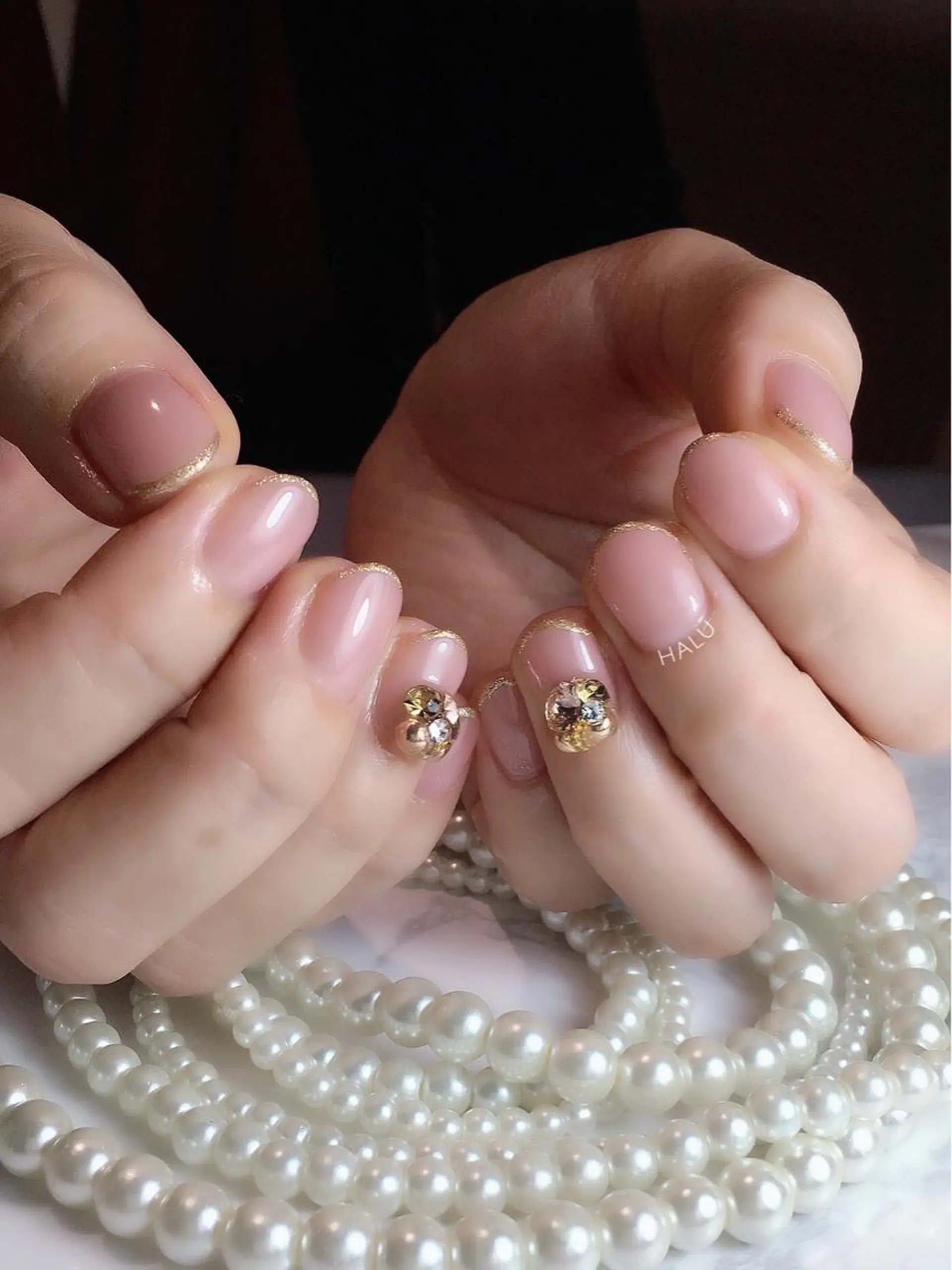 ネイル シンプルネイル HALU ハルのネイルデザイン