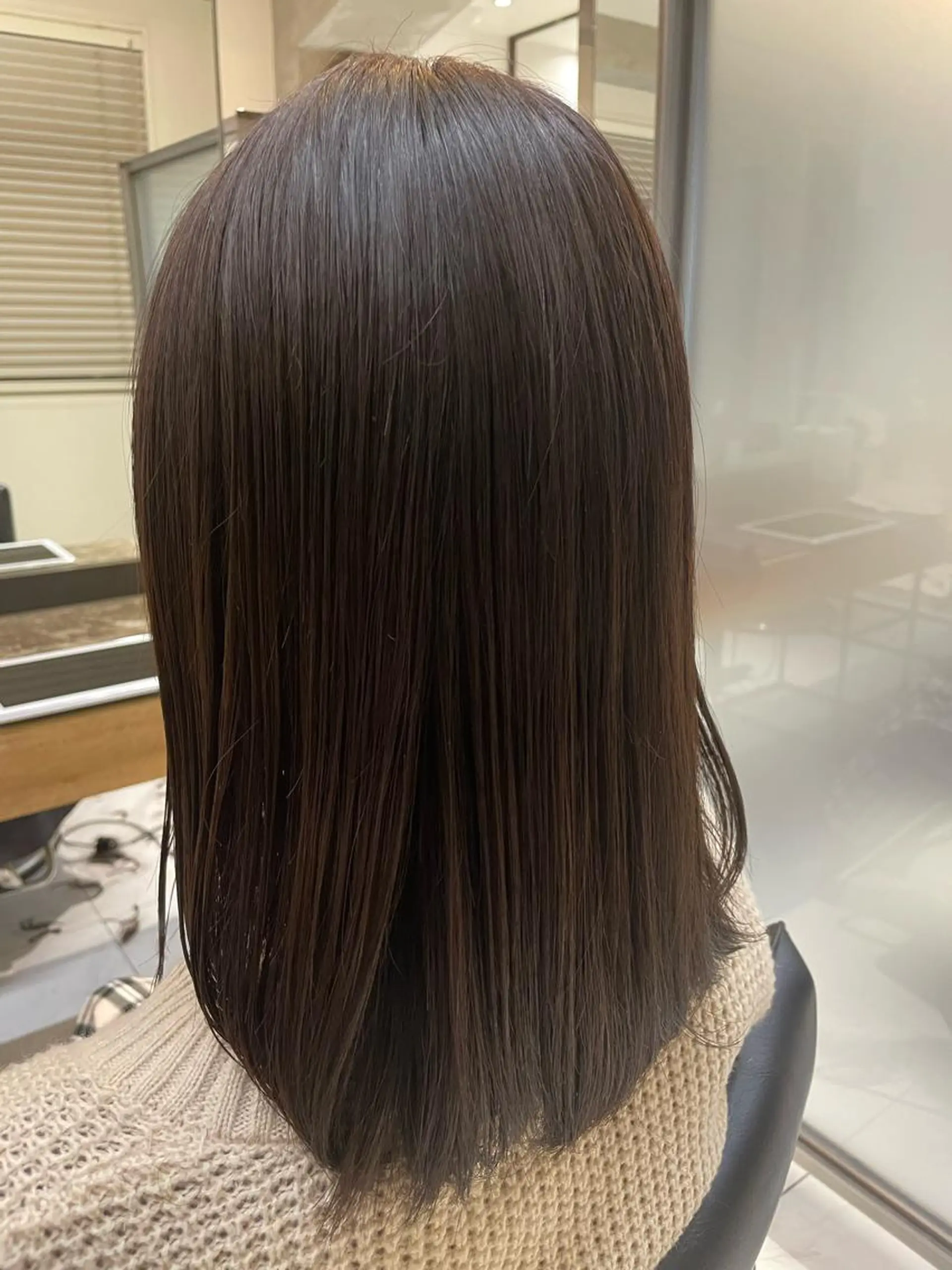 セミロング カット 縮毛矯正 トリートメント 🦕小林 大地🦕のヘアスタイル