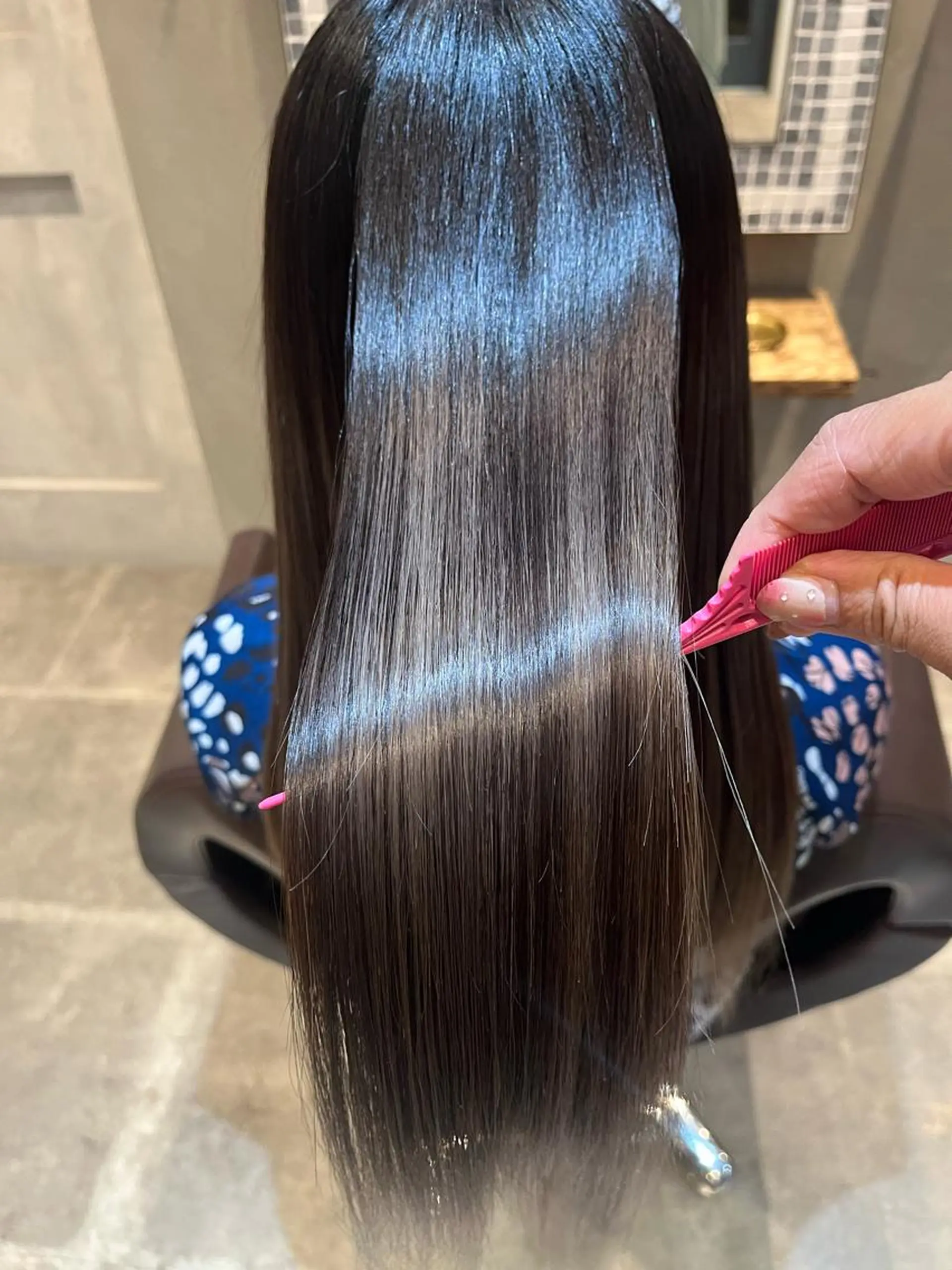 ロング カット トリートメント 【Hwyl】ヒュイル八王子【髪質改善】所属・✨髪質改善✨艶髪✨ MARIのヘアスタイル