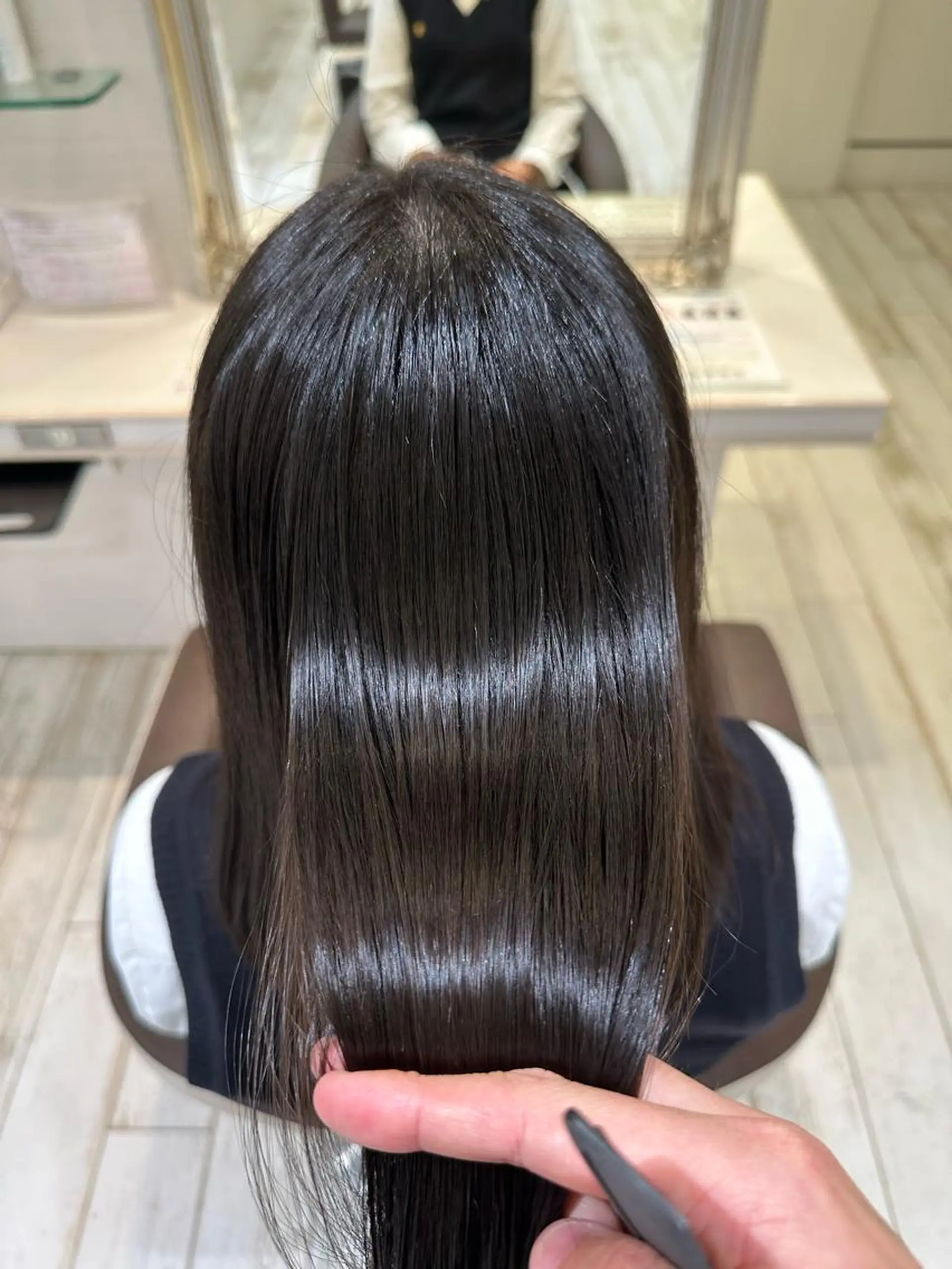 ミディアム 縮毛矯正専門 金井佳祐のヘアスタイル