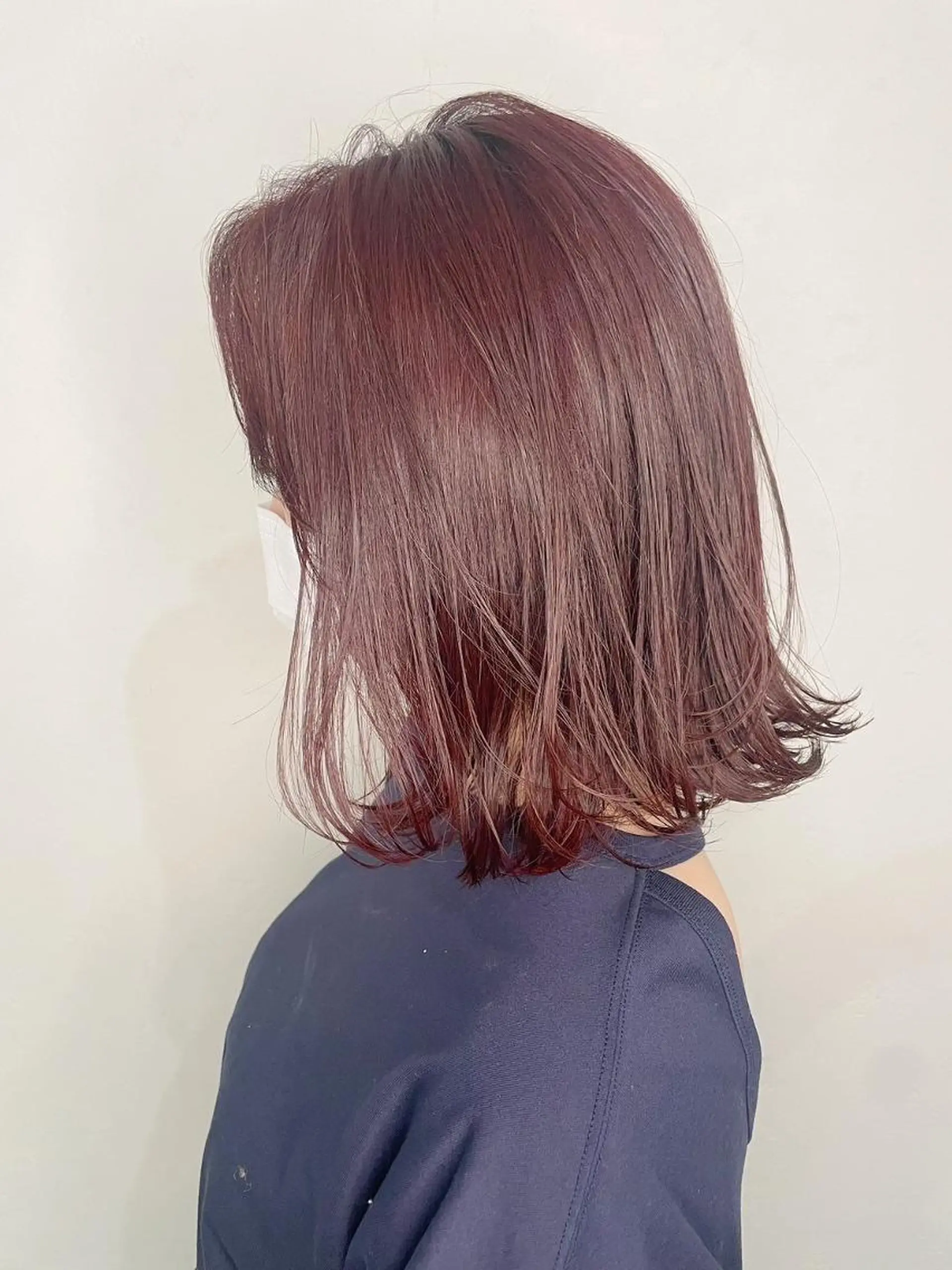 セミロング 外国人風カラー ハイライト 髪質改善 似合わせカット トリートメント カット ヘアカラー トリートメント BUCKS【天王寺】 バックス【駅30秒】のヘアスタイル