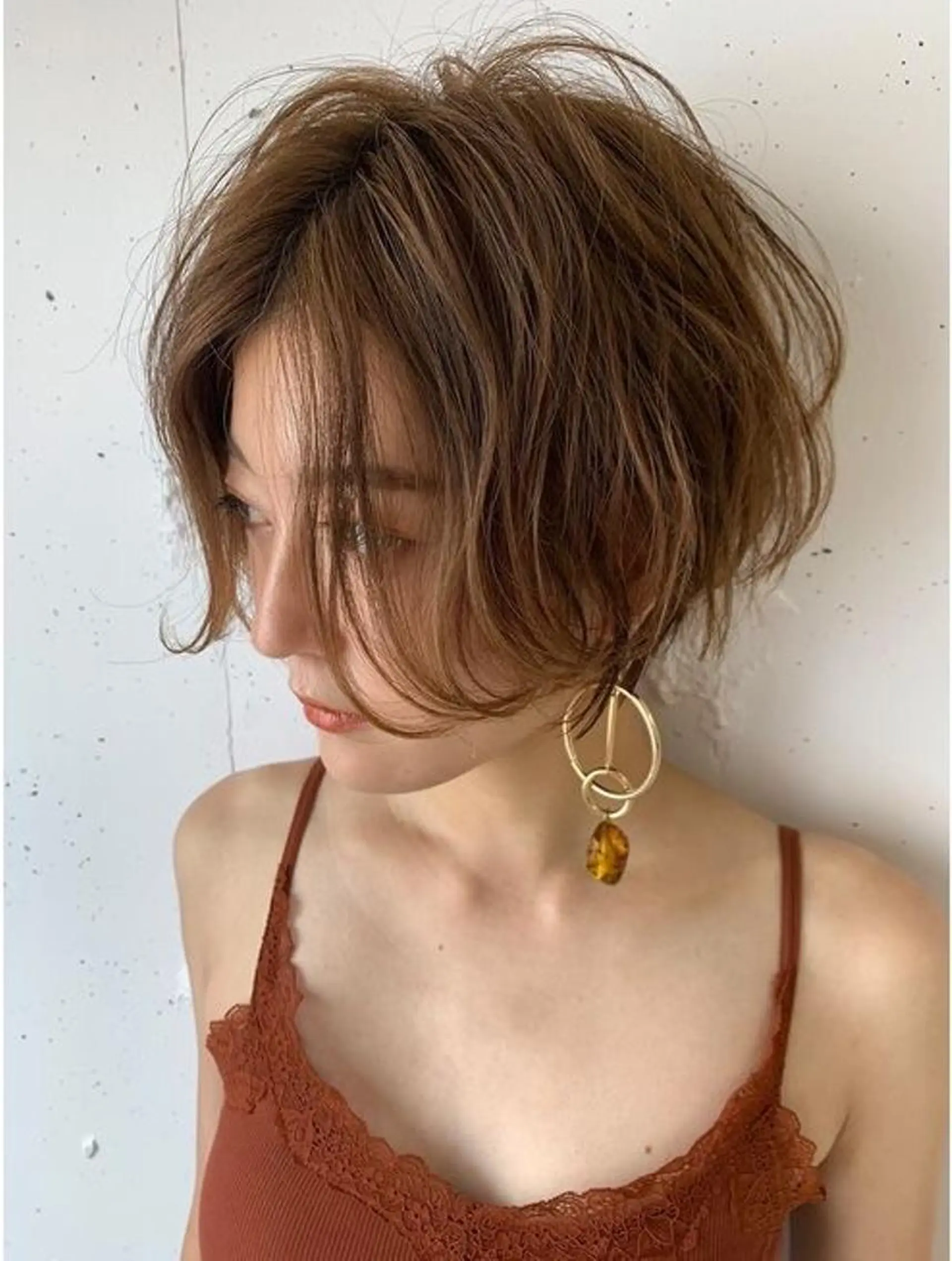 ショート ショートボブ ボブ ショートヘア 横野 孝志のヘアスタイル