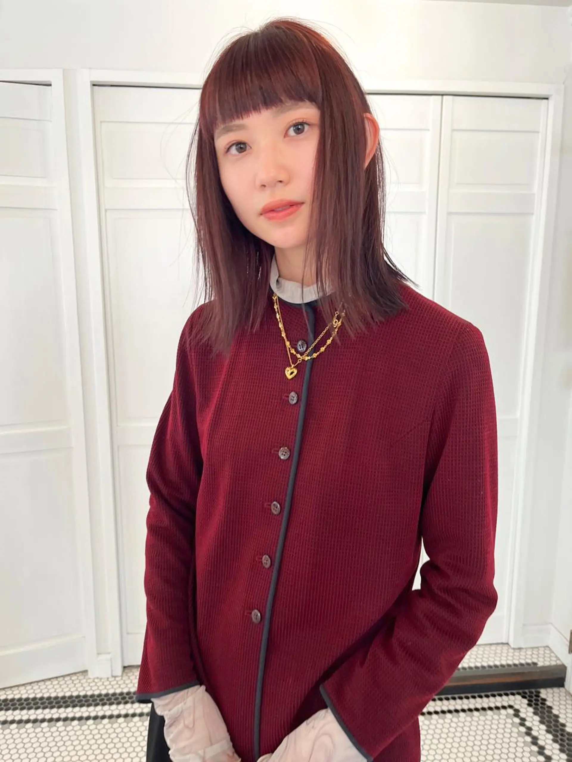 セミロング カラー ピンクカラー Memories 銀座所属・小顔💫似合わせ💫 ショート下村直也のその他イメージ