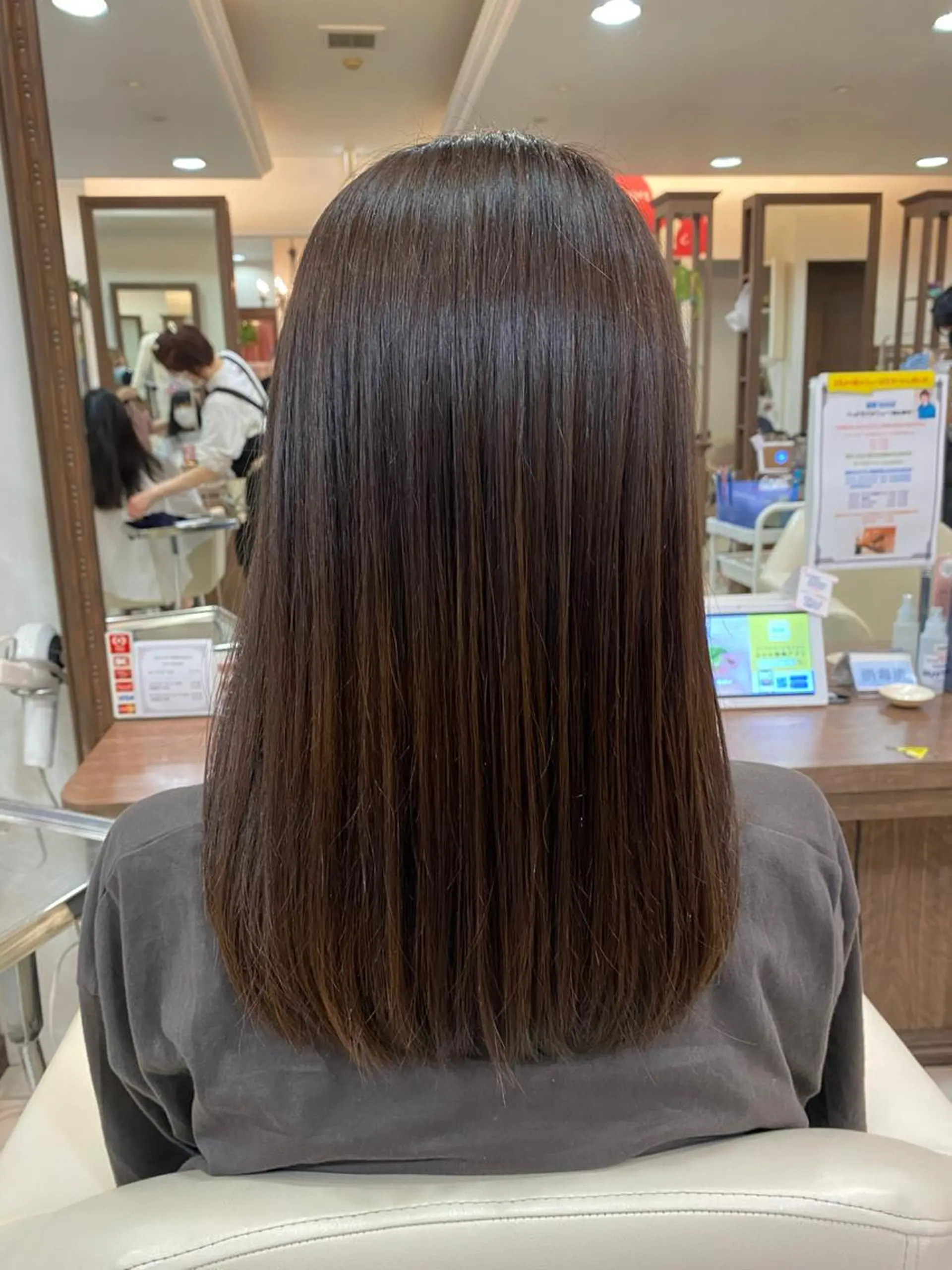 ロング パーマ 《大人気髪質改善》 プログレス国分寺店のヘアスタイル