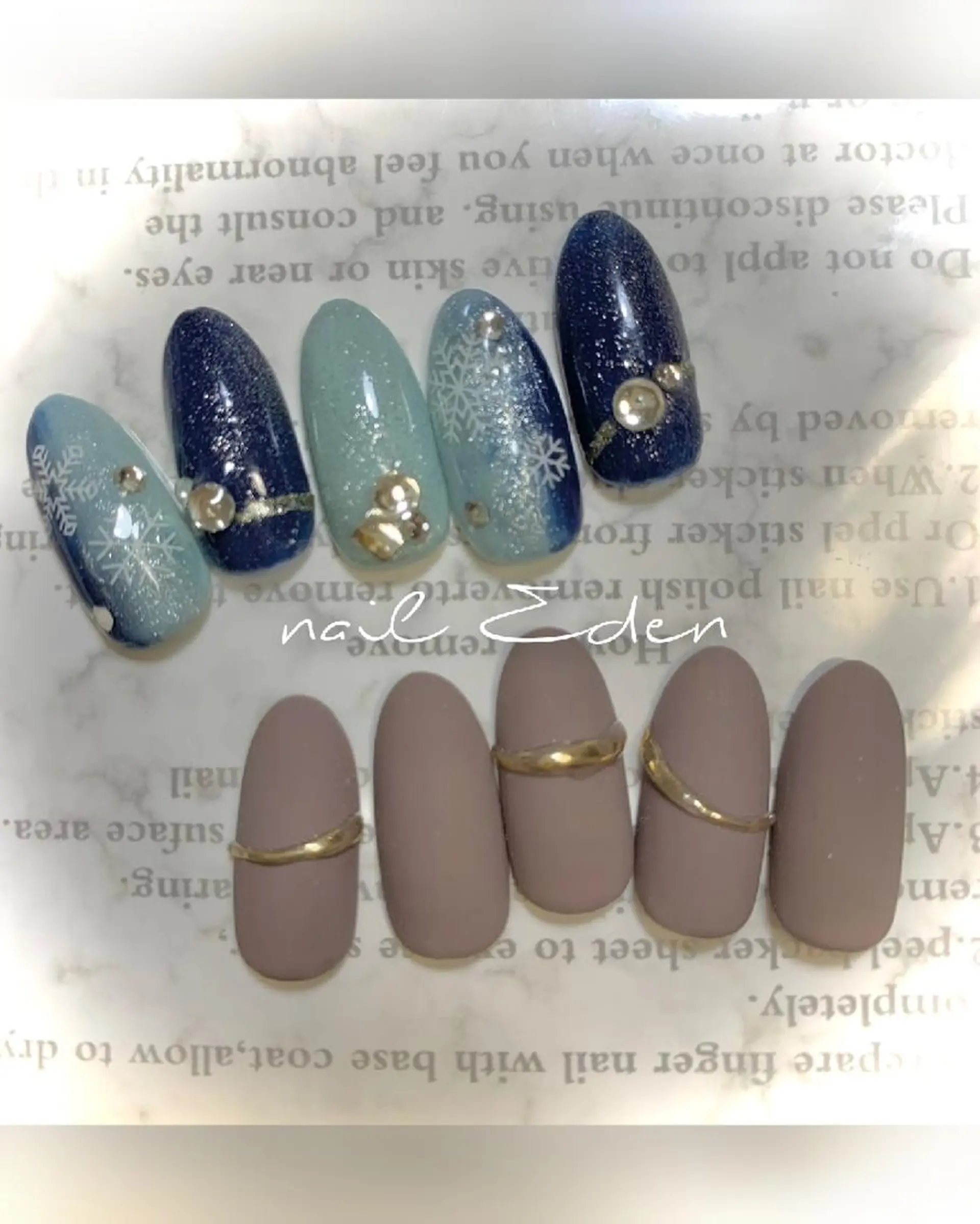 ネイル アートネイル Eden　private nail saron所属・Eden ♾️のネイルデザイン