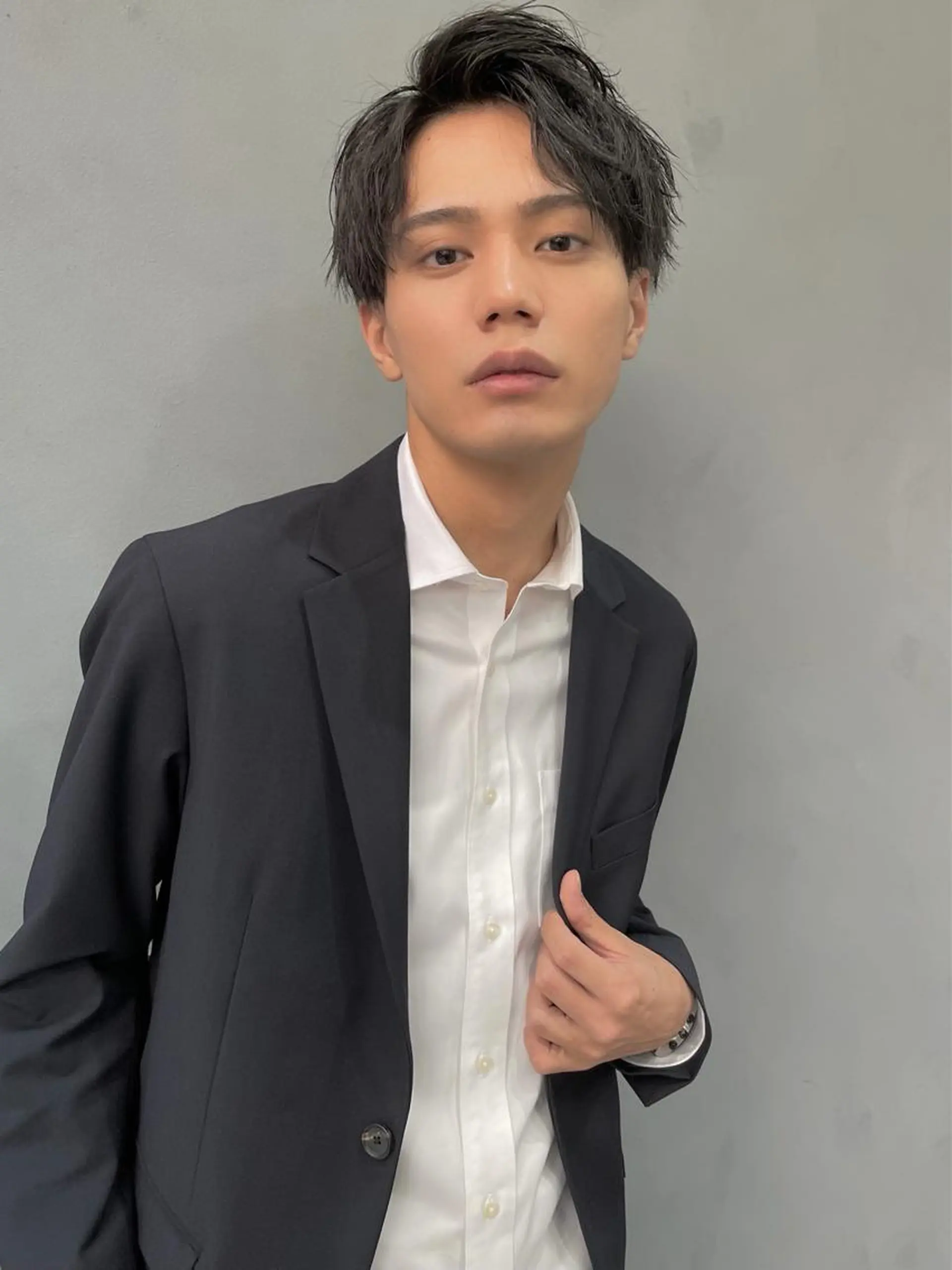 ショート メンズ 艶カラー/フェイス レイヤー/たむのヘアスタイル