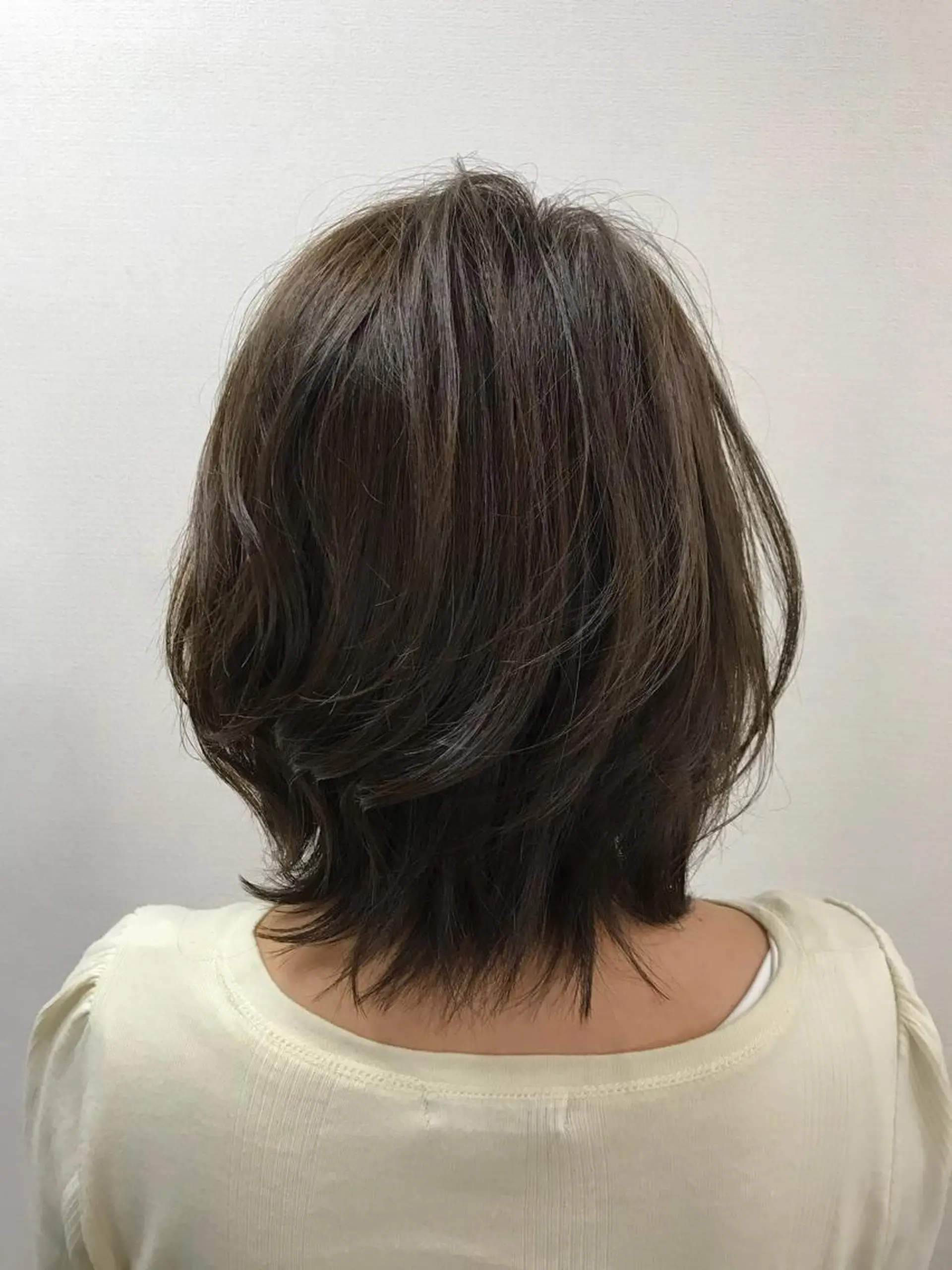 ミディアム カラー カット ヘアカラー トリートメント HAIR  SALON C.C所属・吉森 満俊のヘアスタイル