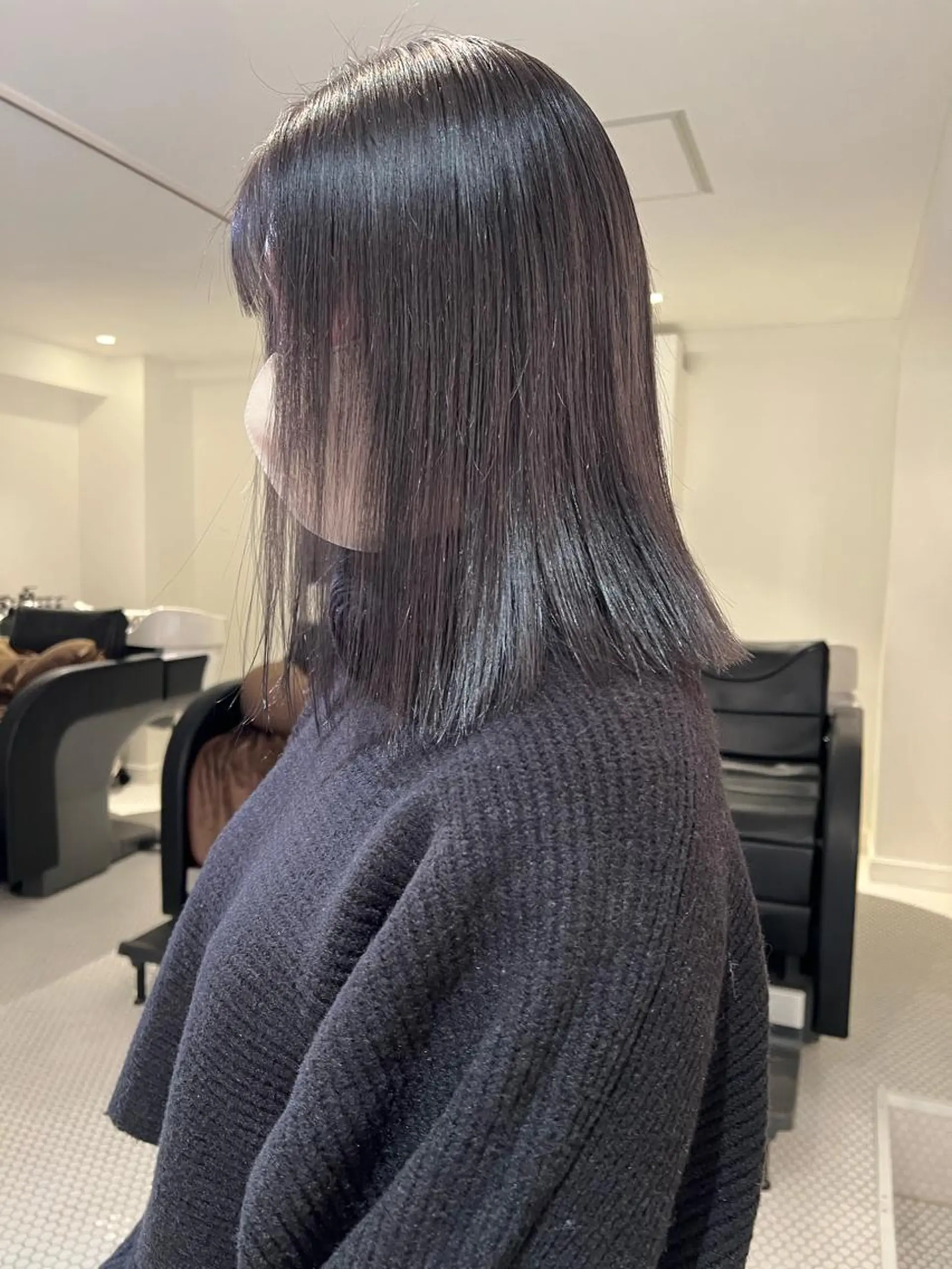 カラー ヘアカラー ブリーチカラー🎀 韓国風/寺門美優のヘアスタイル