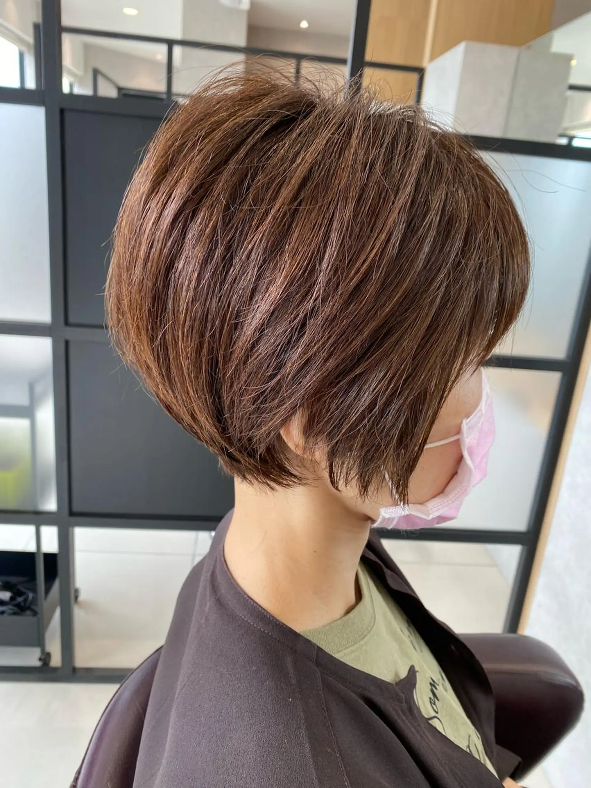 ショート ショートボブ ボブ ショートヘア ヤマグチ ナツキのヘアスタイル