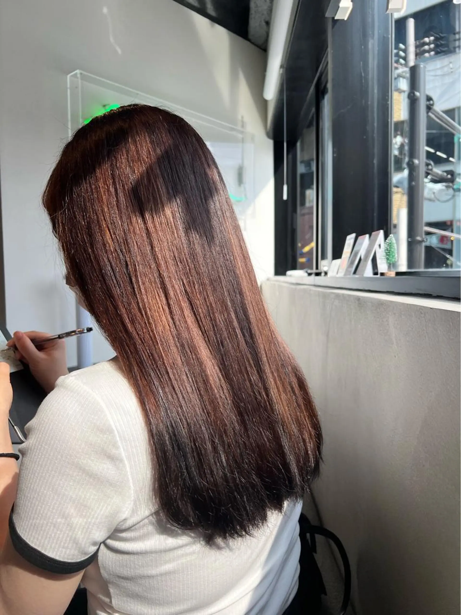 ロング パーマ ロカリタ　河原町三条所属・🌐👽フクイ キララ🌎💎のヘアスタイル