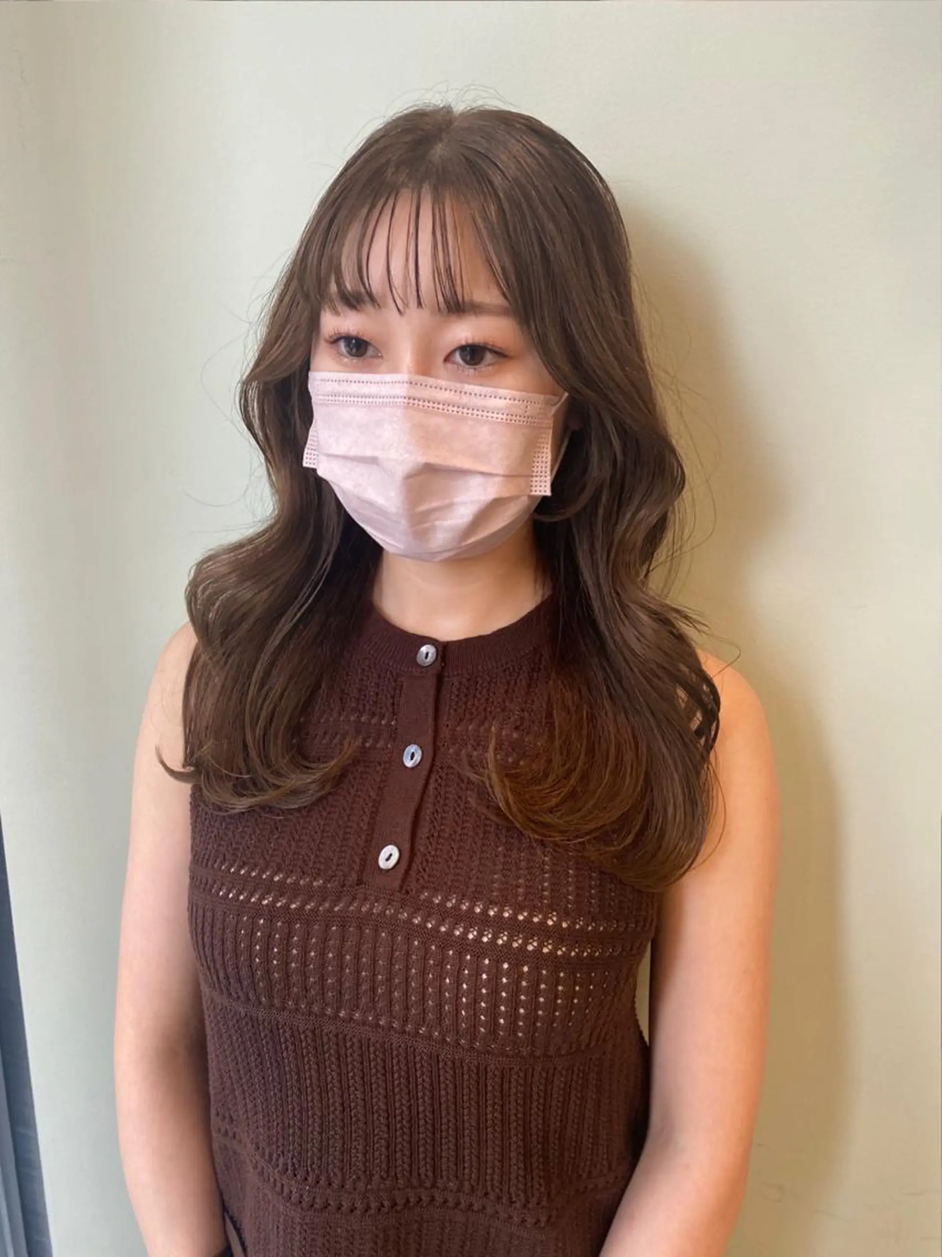 ロング カラー ヘアアレンジ ブリーチ ブリーチなしカラー 'AXIS nagoya所属・'AXIS江森 美空のヘアスタイル