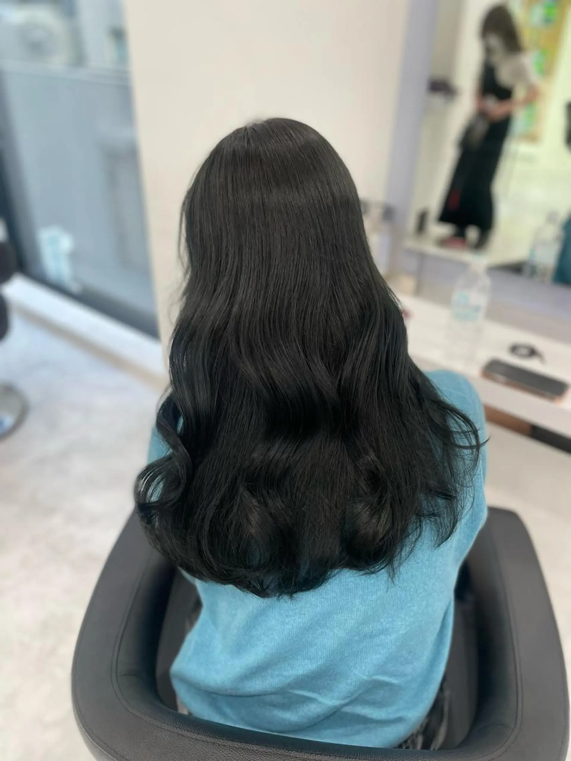 セミロング カラー ヘアアレンジ Ella所属・nana【艶髪】/ レイヤー/縮毛矯正のヘアスタイル