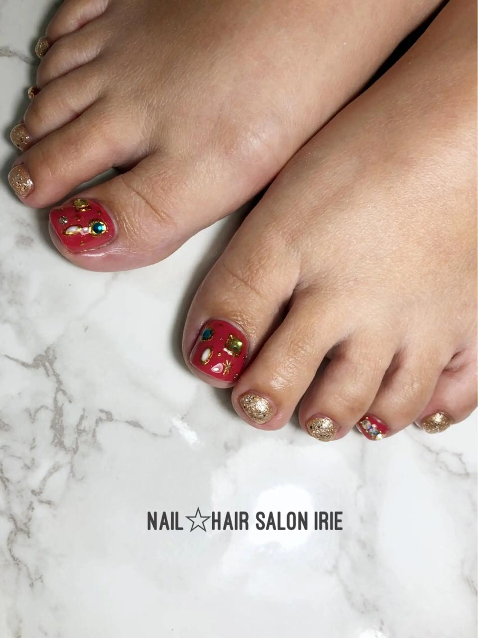 ネイル ハンドネイル Hair salon Irie所属・與儀 知佳のネイルデザイン