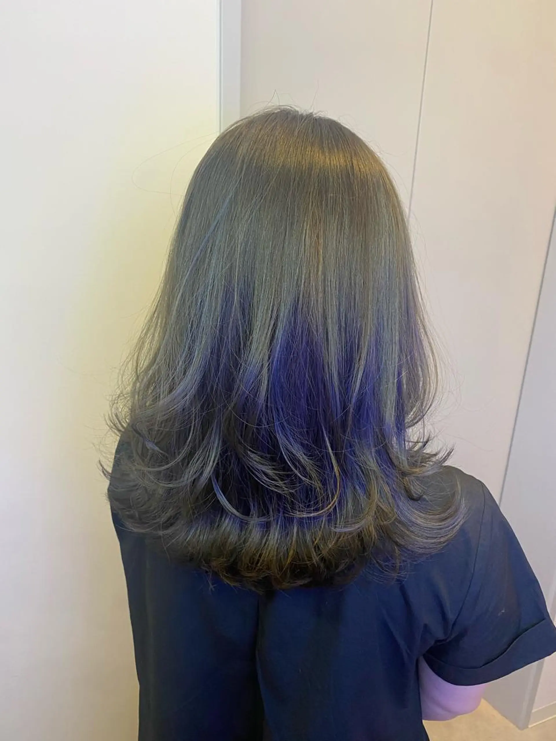 ミディアム カラー ハイライトカラー ハイライト カット ヘアカラー トリートメント scene.池袋所属・scene. haraのヘアスタイル