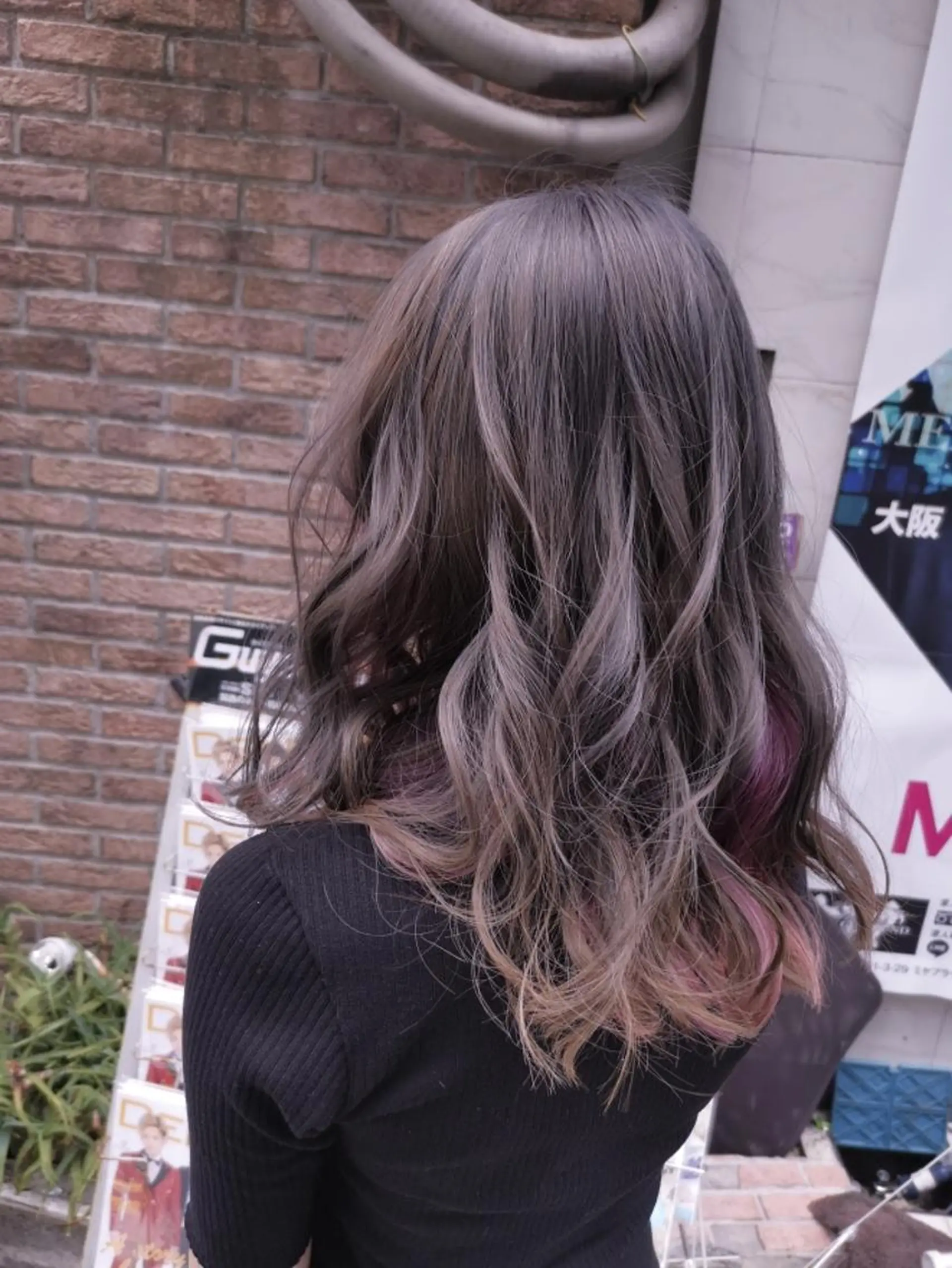 セミロング セミロングパーマ 髪質改善 東心斎橋🌏豆柴 🐾倶楽部のヘアスタイル