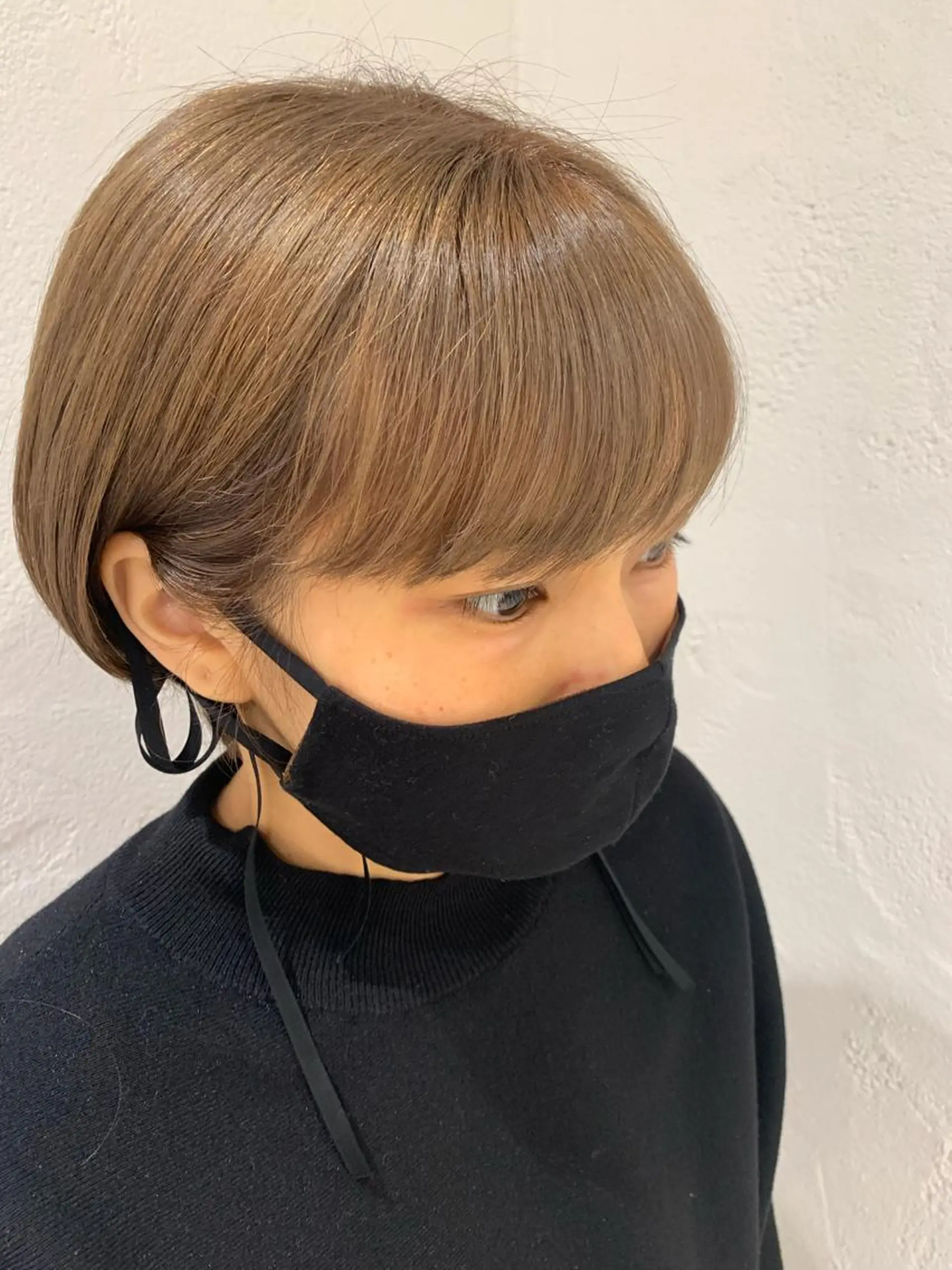 ショート カラー ヘアアレンジ 🫧透明感カラー/ ボブ/小笠原汐海🪽のヘアスタイル