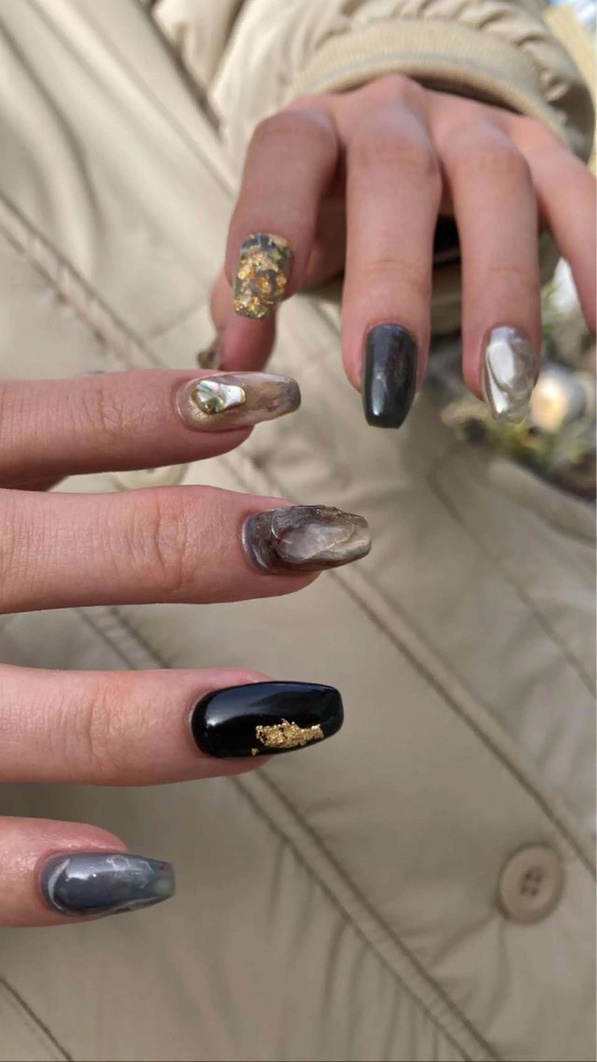 ネイル nailsalon　hue所属・小山 羽奈のネイルデザイン