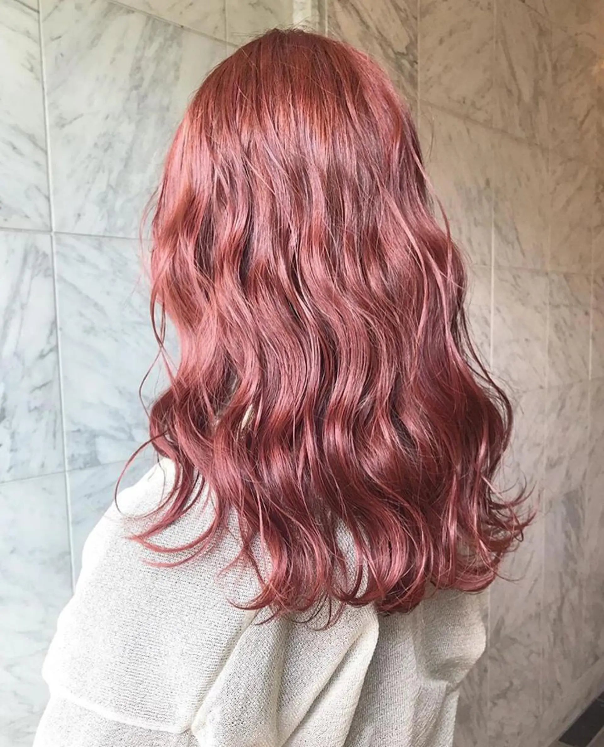 ロング カラー 🧡色落ちまで2度綺 麗なカラー🧡ヨシキのヘアスタイル