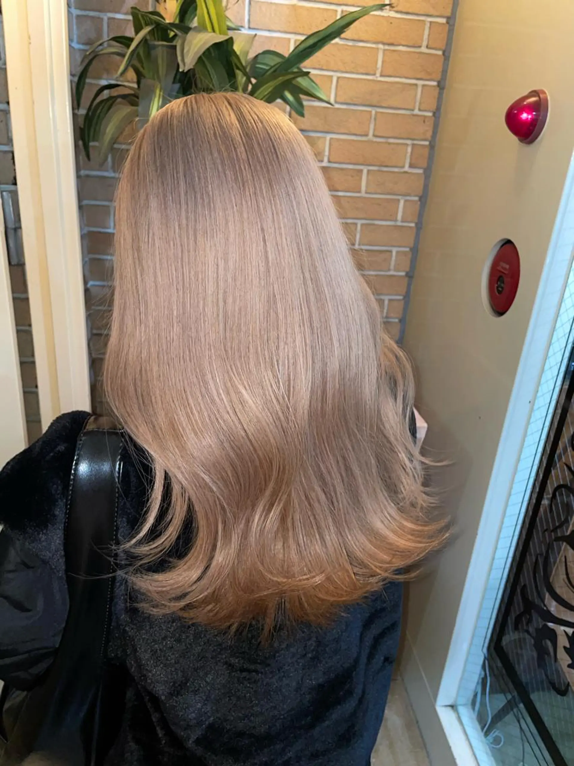 セミロング カラー ボブヘアカット Rikapi❤️のヘアスタイル