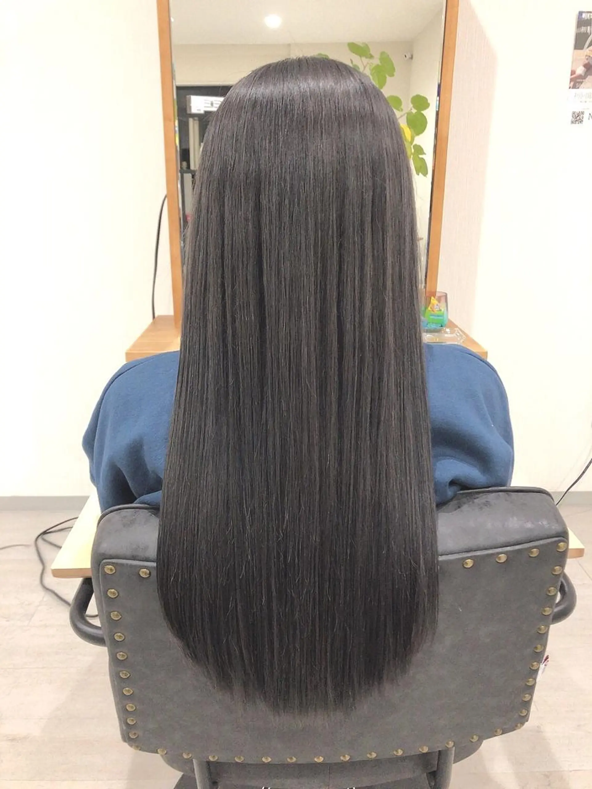 ロング カラー カット 縮毛矯正 トリートメント 【tejina】 ochiのヘアスタイル