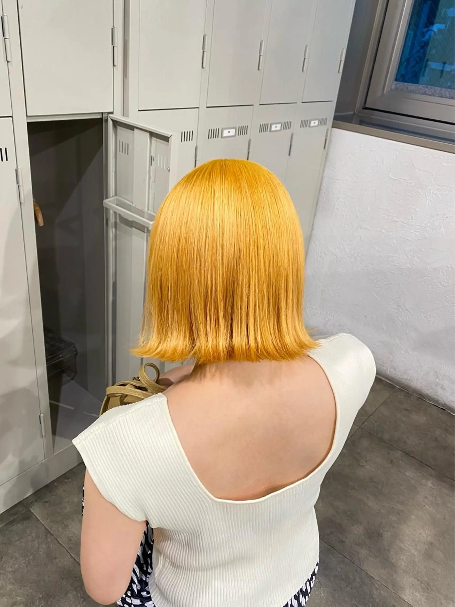 ミディアム カラー EGO所属・EGO Top stylistのヘアスタイル