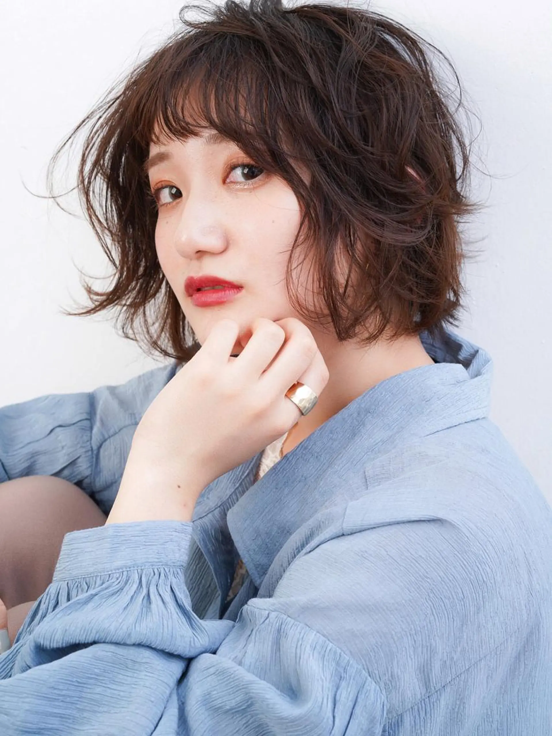 ショート パーマ YUKO/ 似合わせ韓国風パーマのヘアスタイル