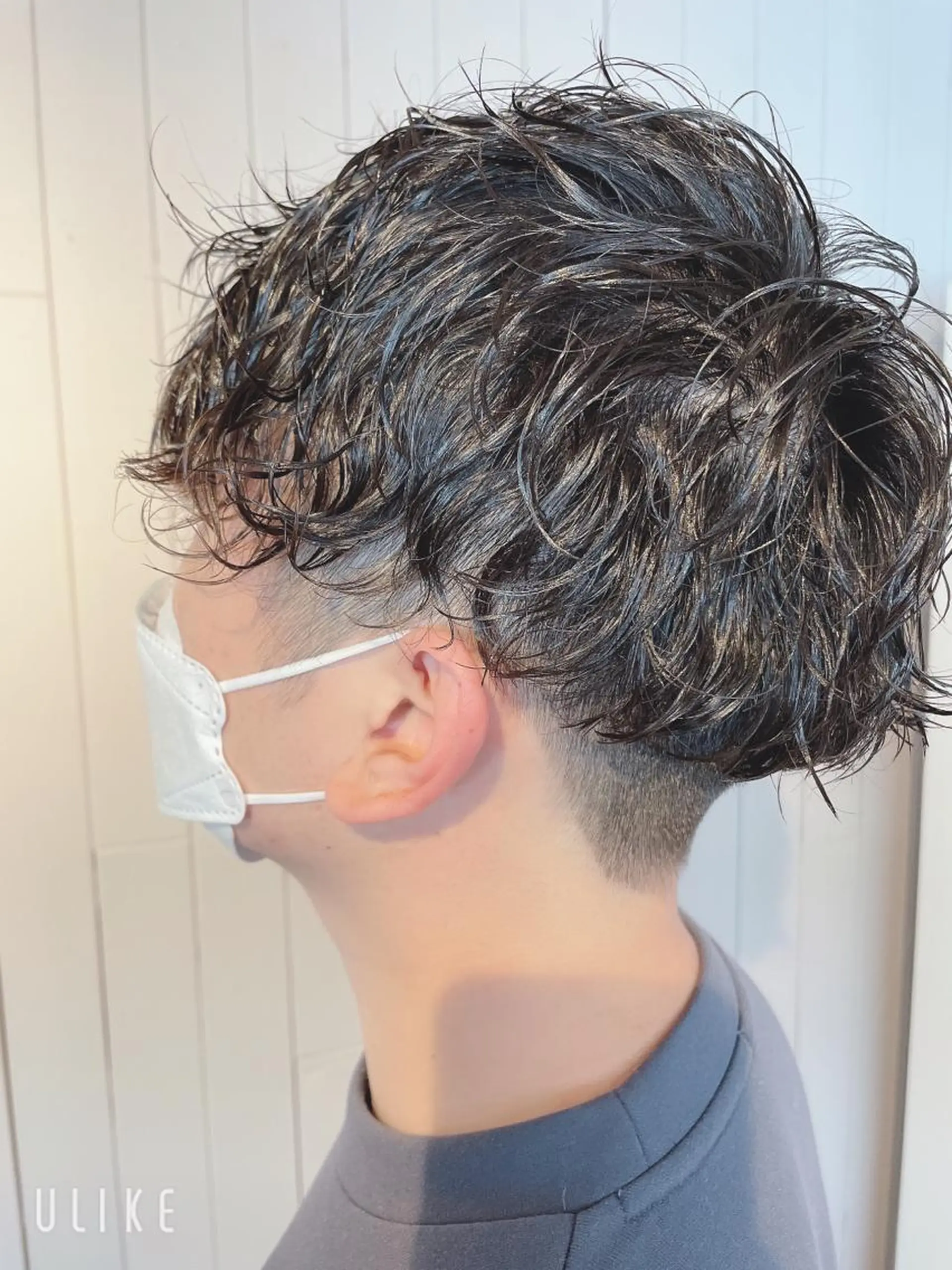 パーマ メンズ メンズパーマ ツイストスパイラルパーマ スパイラルパーマ カット ❣️モードケイズ塚口 和田一将のヘアスタイル