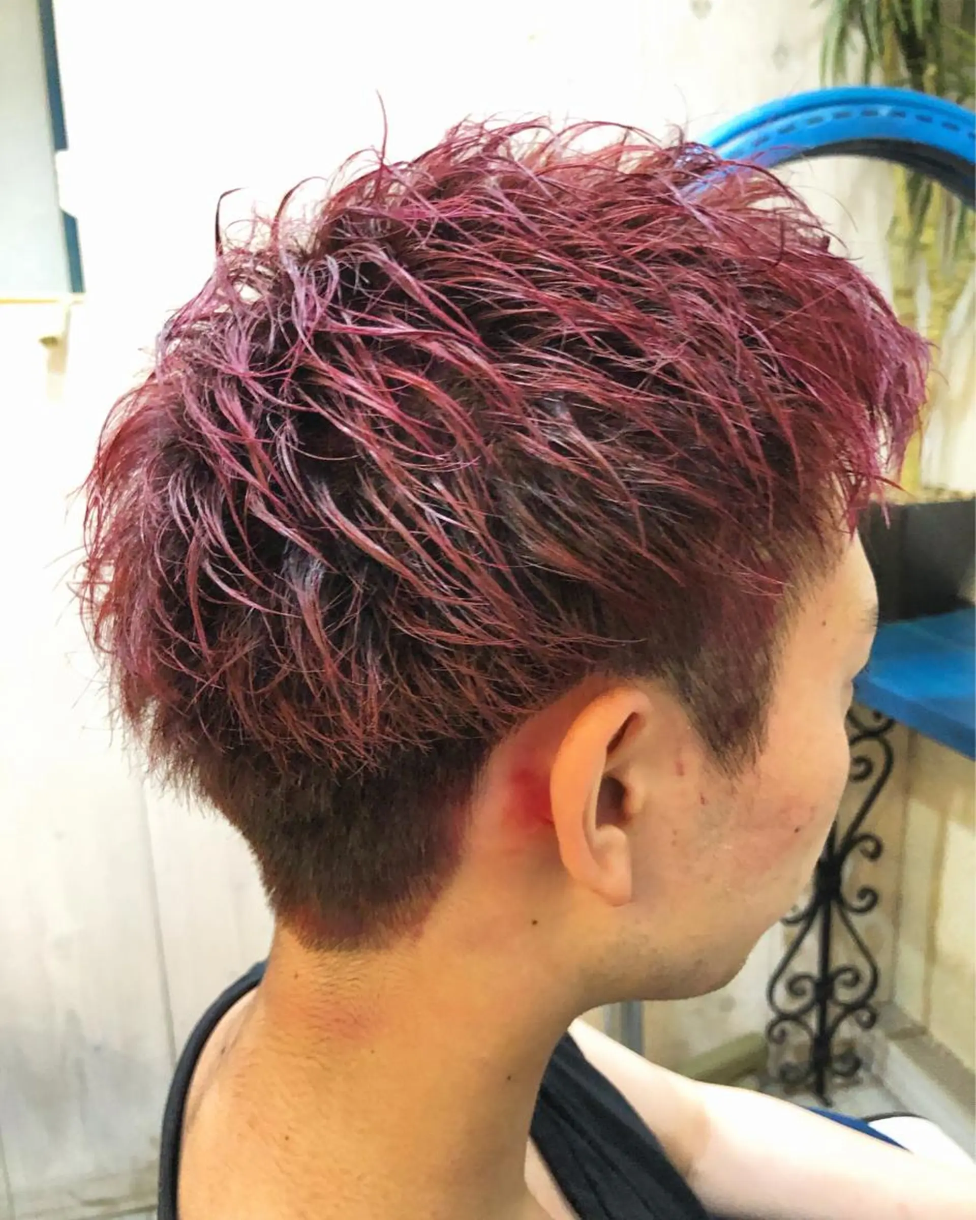 カラー レッドカラー HAIR CALM 鹿島田店所属・✄‬齋藤 なな✄のヘアスタイル