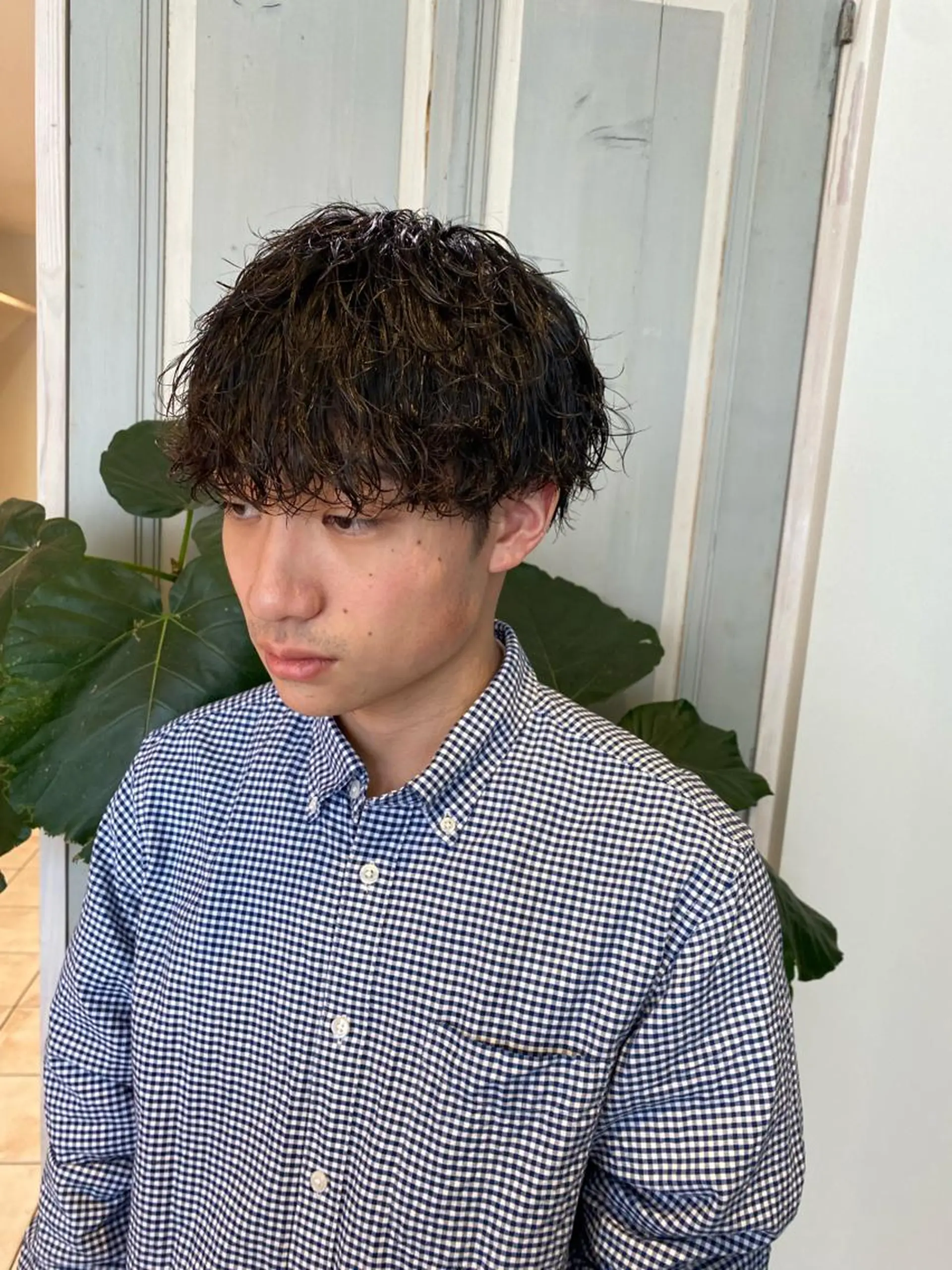 パーマ メンズ カット パーマ トリートメント さこだ　しょうた 【副店長】のヘアスタイル