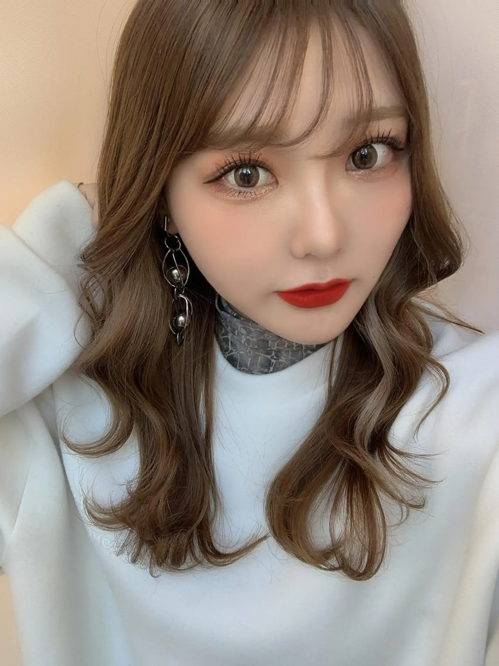 ロング トリートメント レイヤー専門家 ダブルカラー修のヘアスタイル