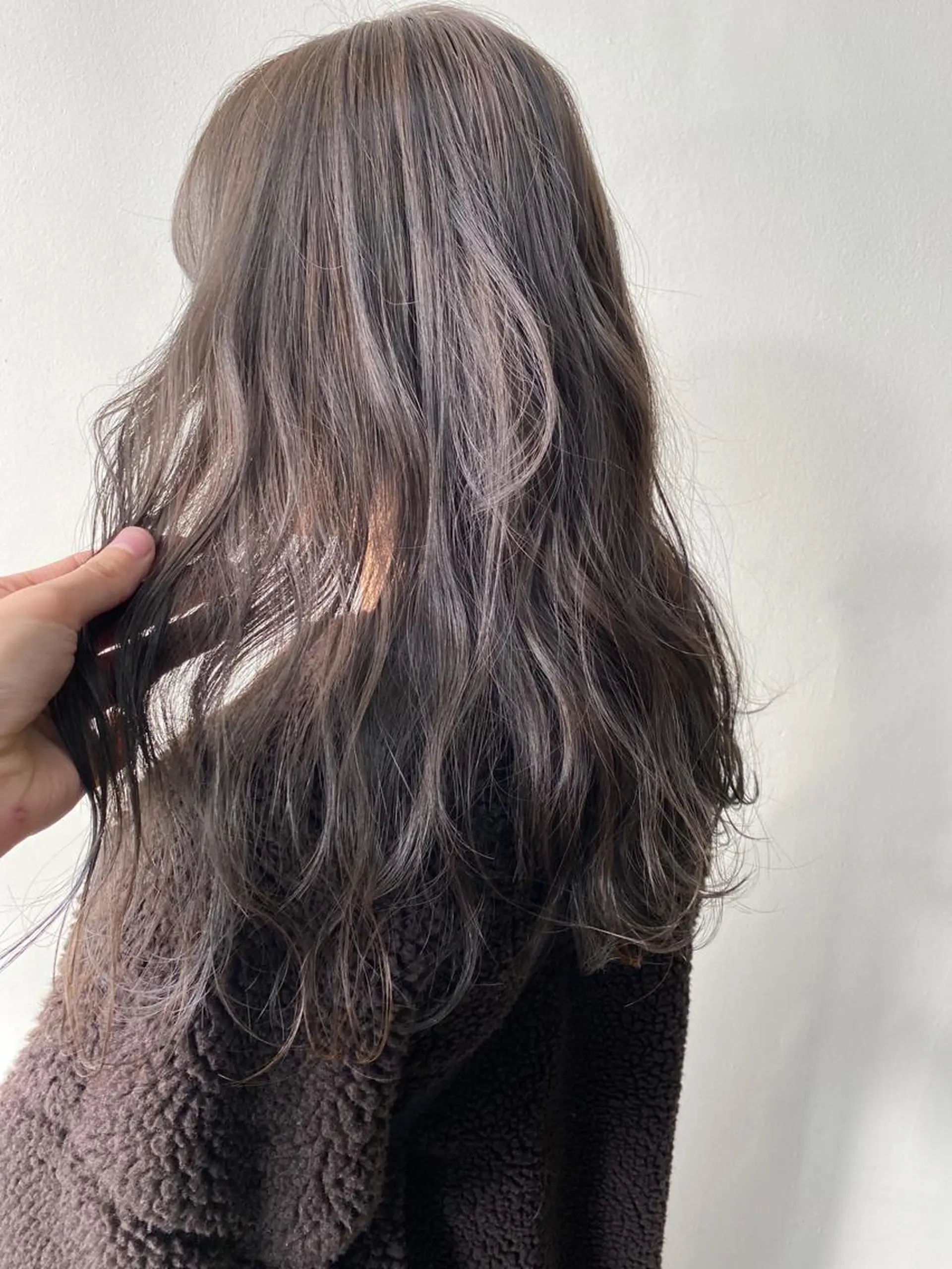 ロング カット トリートメント 透明感カラー／ 髪質改善／ボブ／中山のヘアスタイル