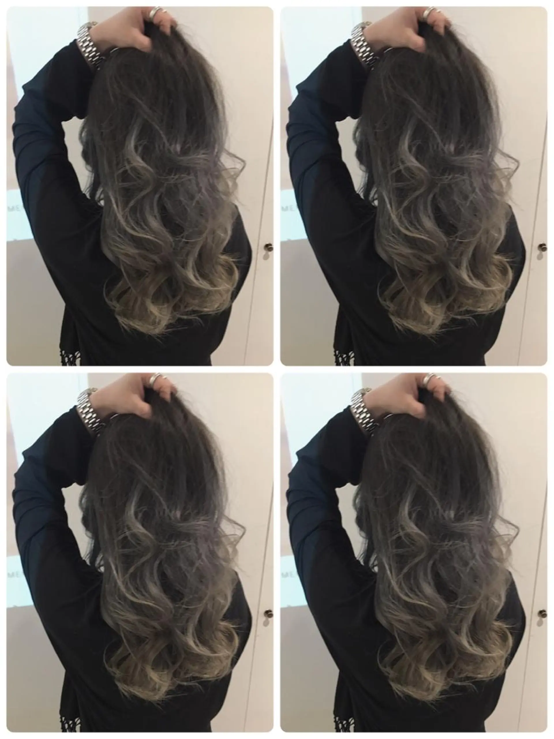 ミディアム due hair 京都駅前店 MILBON オージュア認定サロン【デューヘアー】所属・ハイトーンブリーチ 土坂　由志【京都】のヘアスタイル