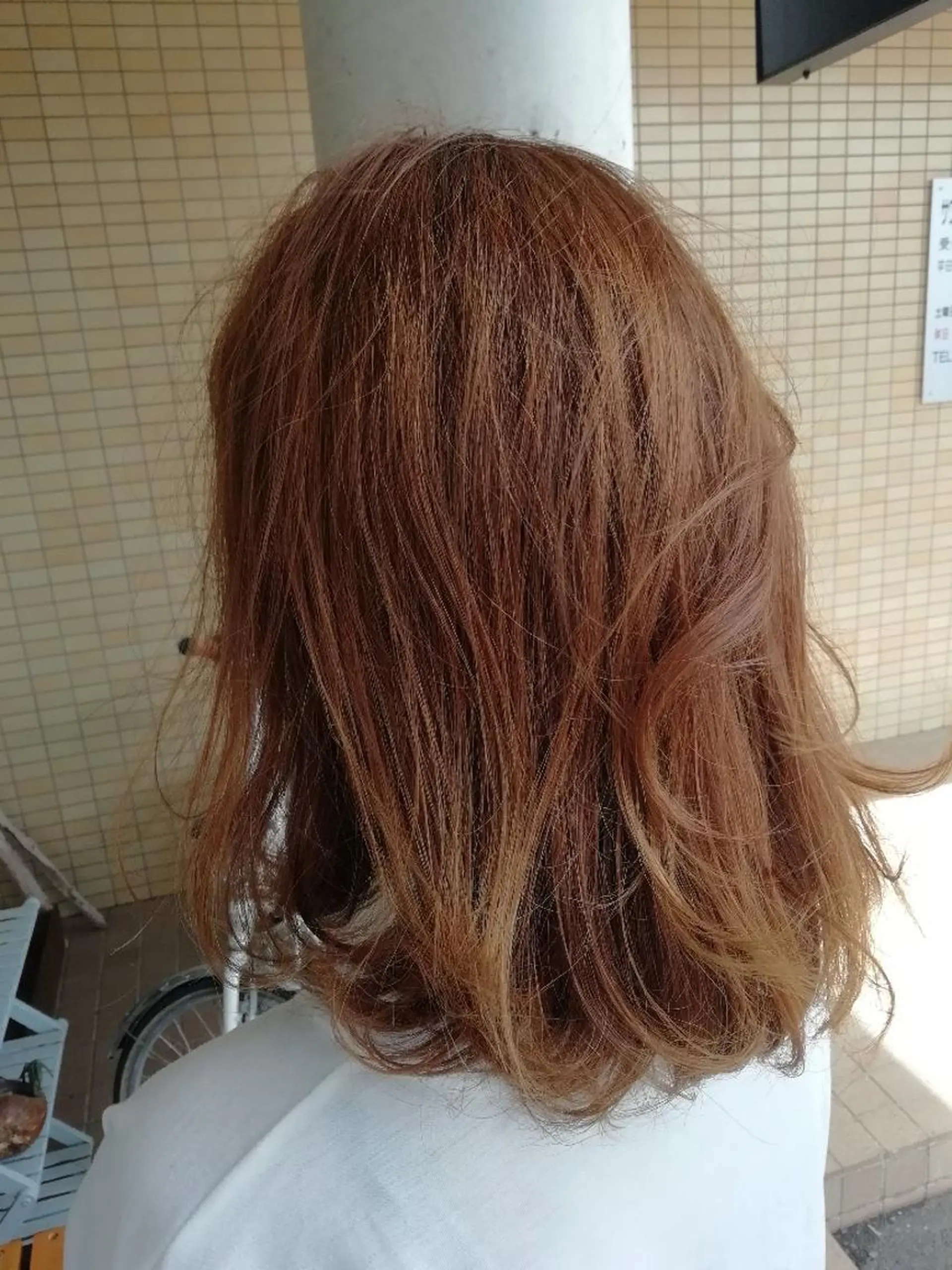 カラー 堀 望美のヘアスタイル
