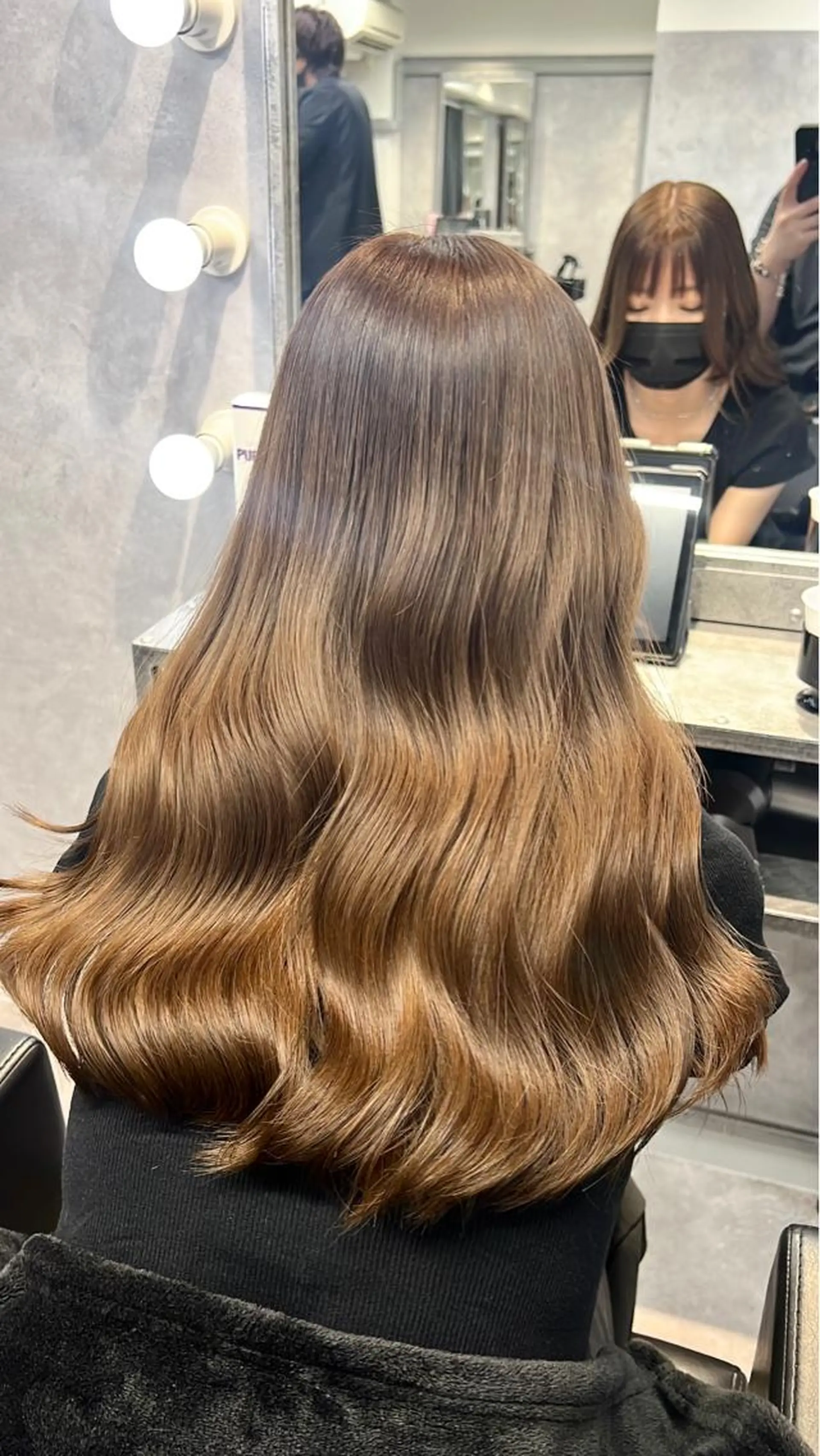 ロング カラー mimiiy梅田 中崎町ハイトーンのヘアスタイル