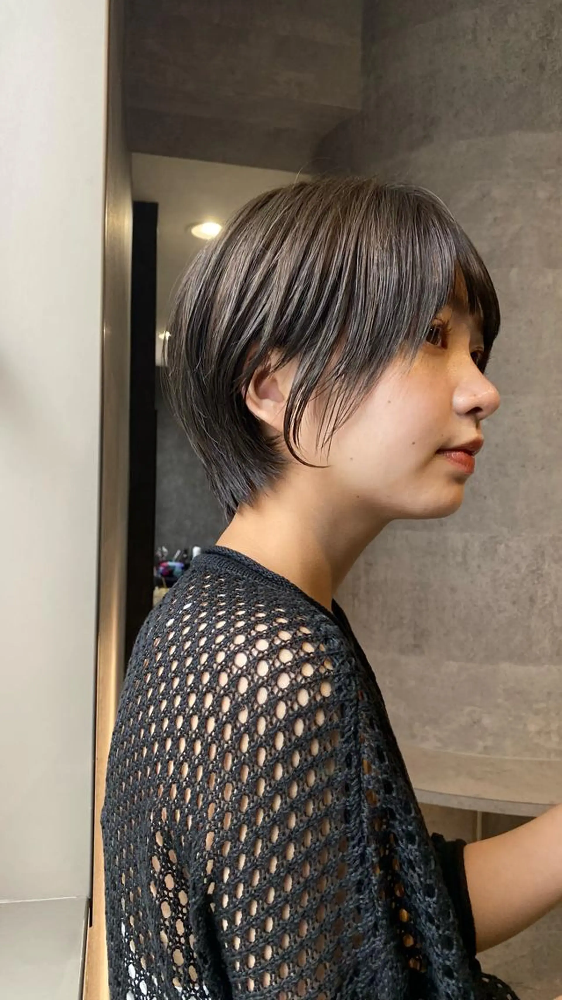 ショート カラー 女性が憧れる ショート/角田愛和のヘアスタイル