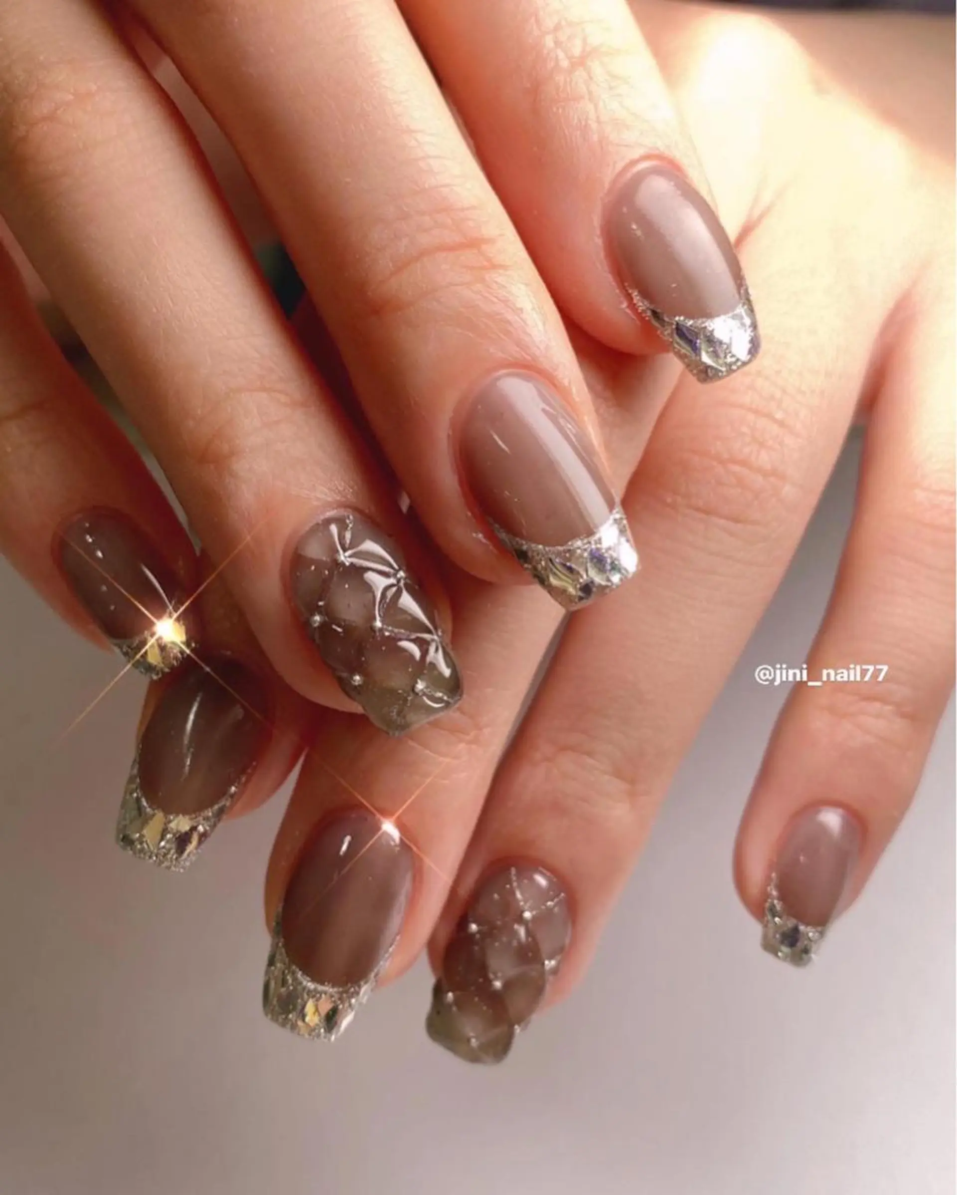 ネイル ハンドネイル JINI NAIL所属・ジニ ネイルのネイルデザイン