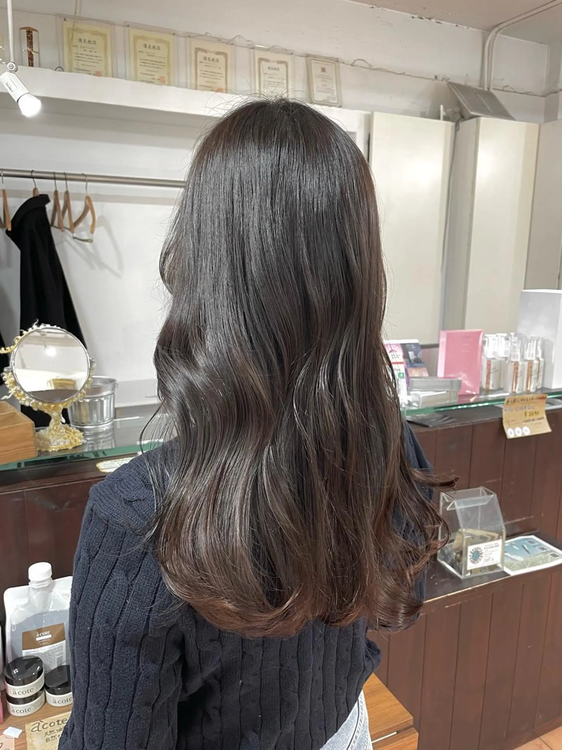 ロング カラー 透明感カラー 🦋透明感 艶カラー Rie🦋のヘアスタイル