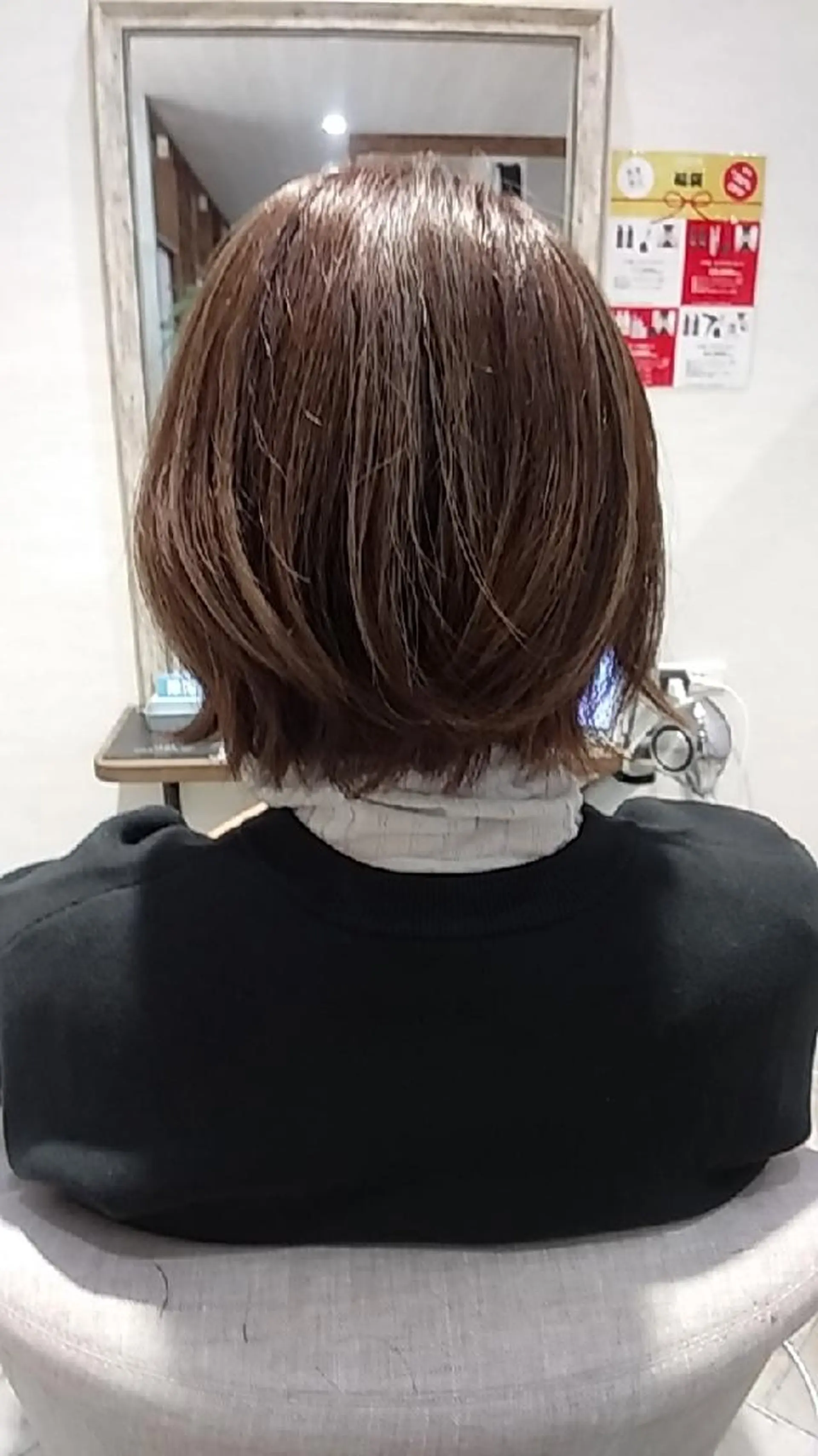 ショート カラー ショートボブ ブリーチ ケアブリーチ ハイライトカラー ボブ ponte福岡西店所属・kijima ricoのヘアスタイル