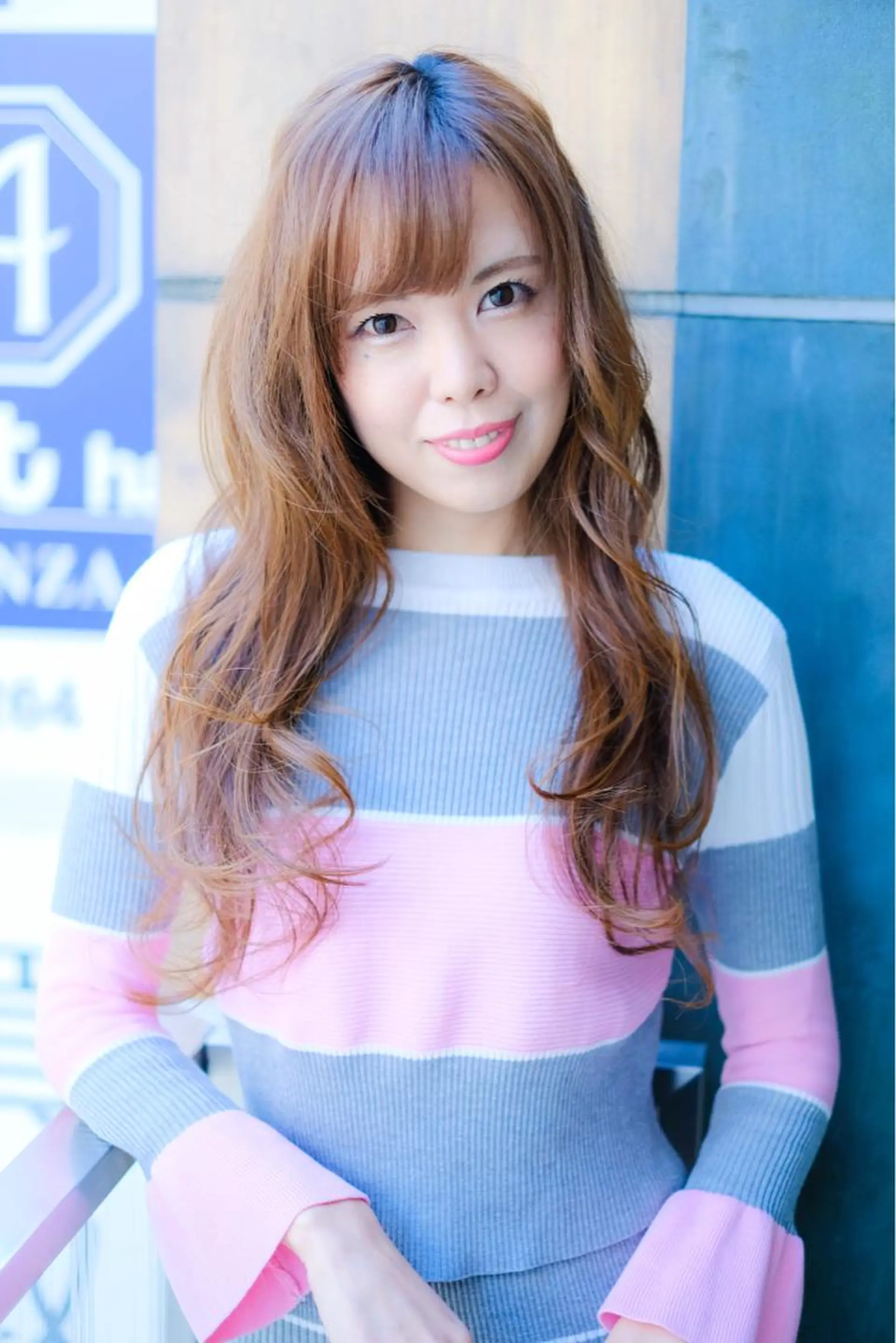 ロング 能登谷 きよのヘアスタイル