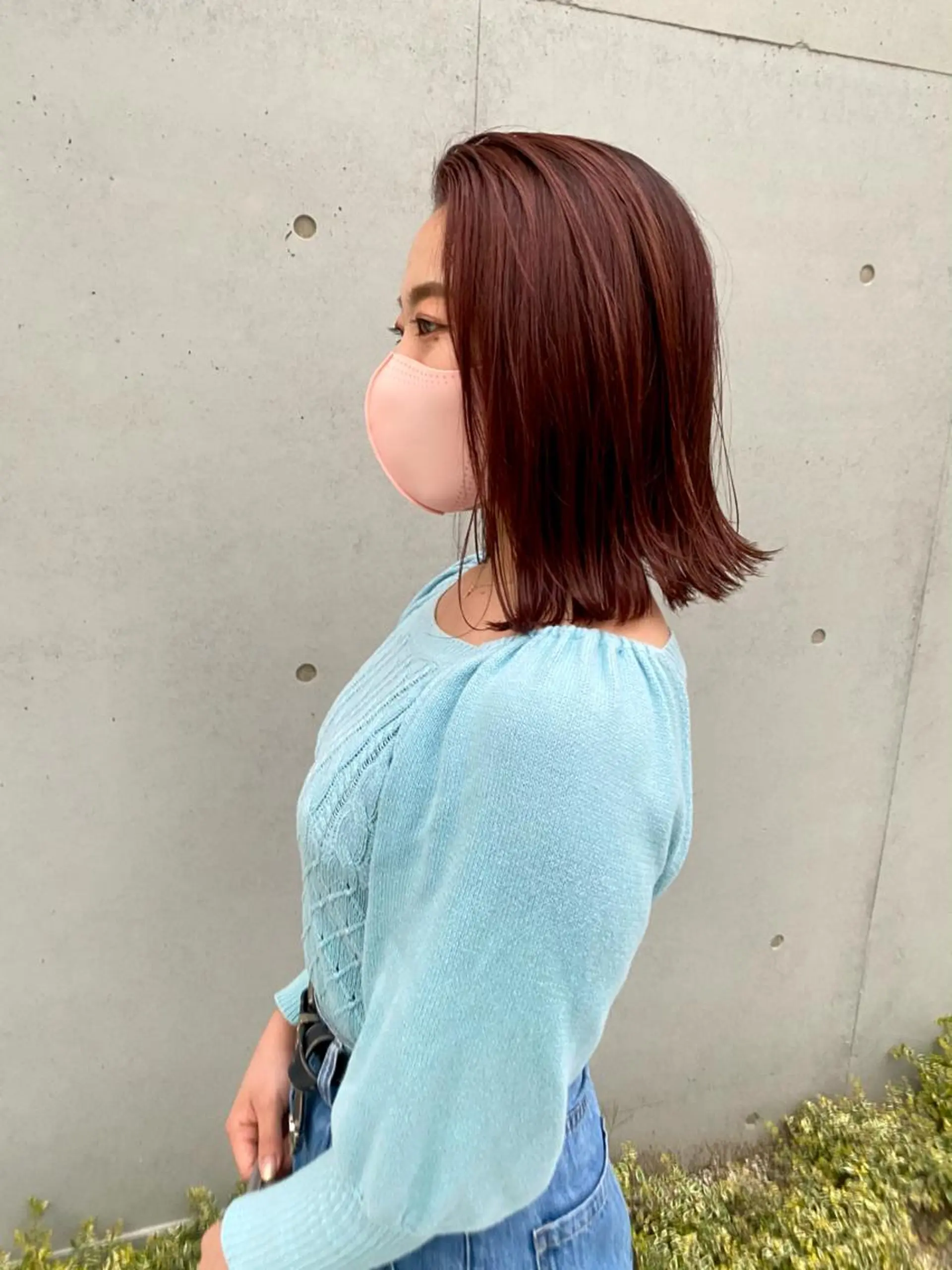 ミディアム 齋藤 リクのヘアスタイル