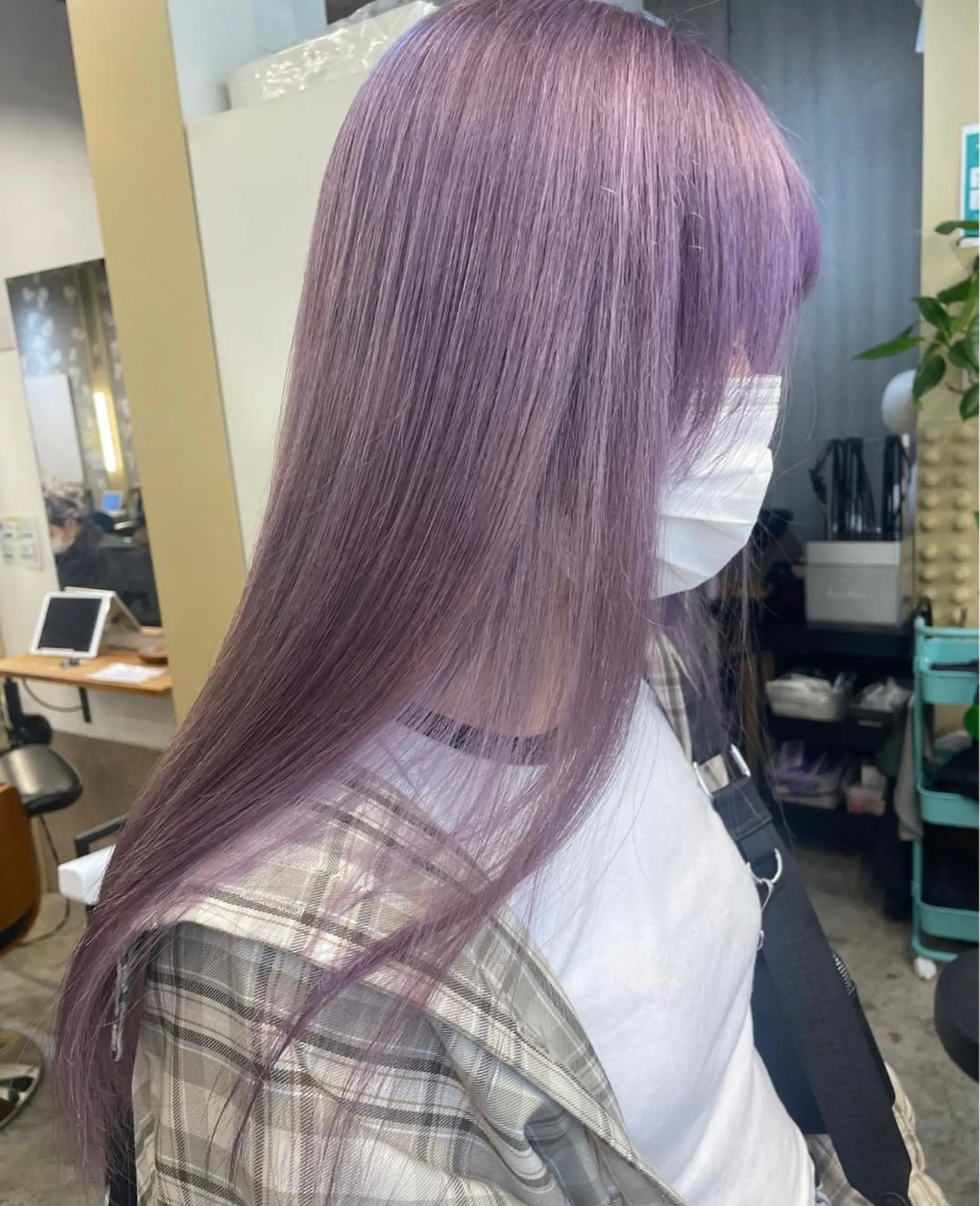 ロング カラー まいか🤎髪質改善 ミルクティーボブ🎀のヘアスタイル