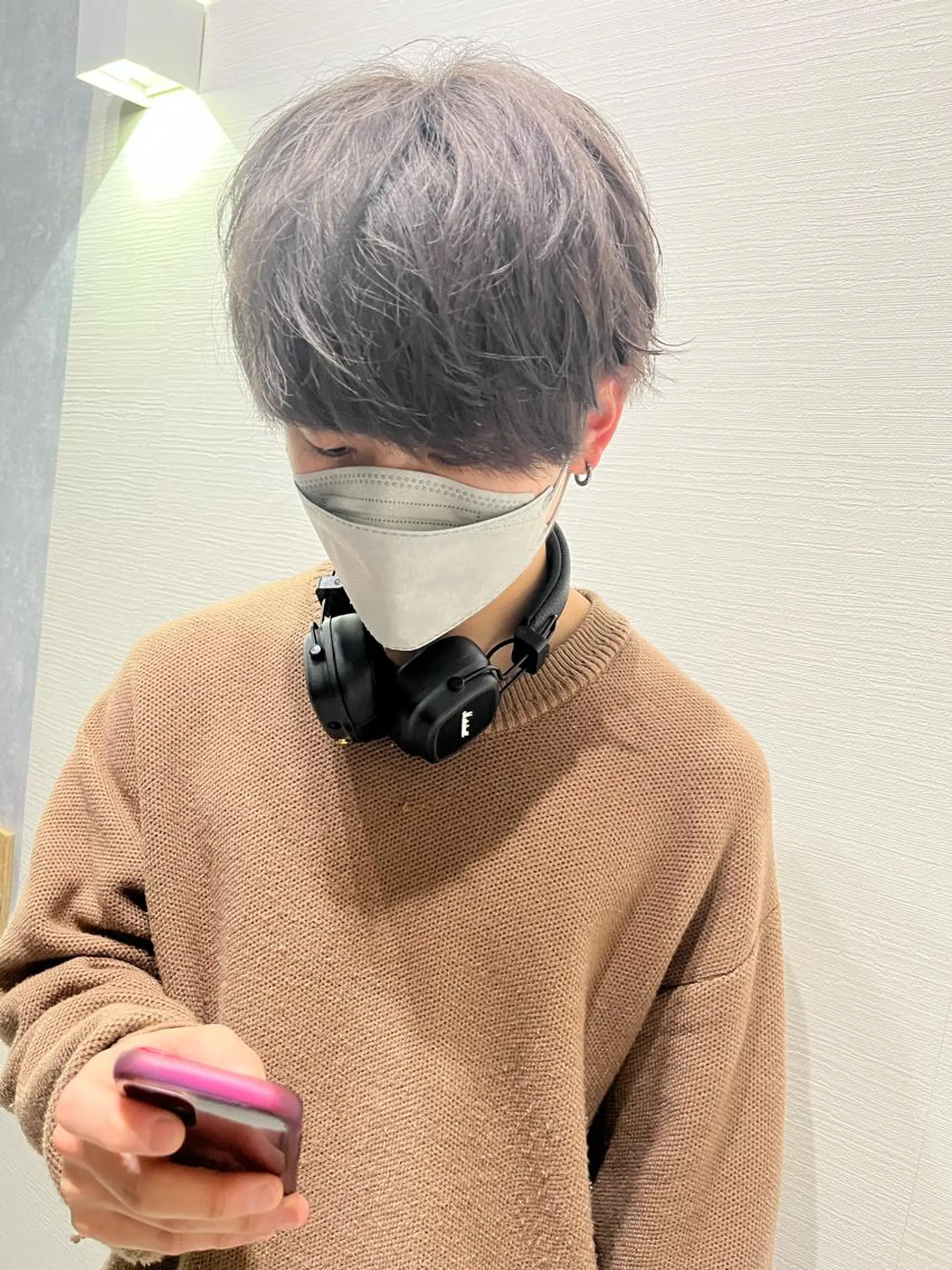 カラー メンズ カット ヘアカラー トリートメント 韓国ヘア🇰🇷 RYOTAのヘアスタイル