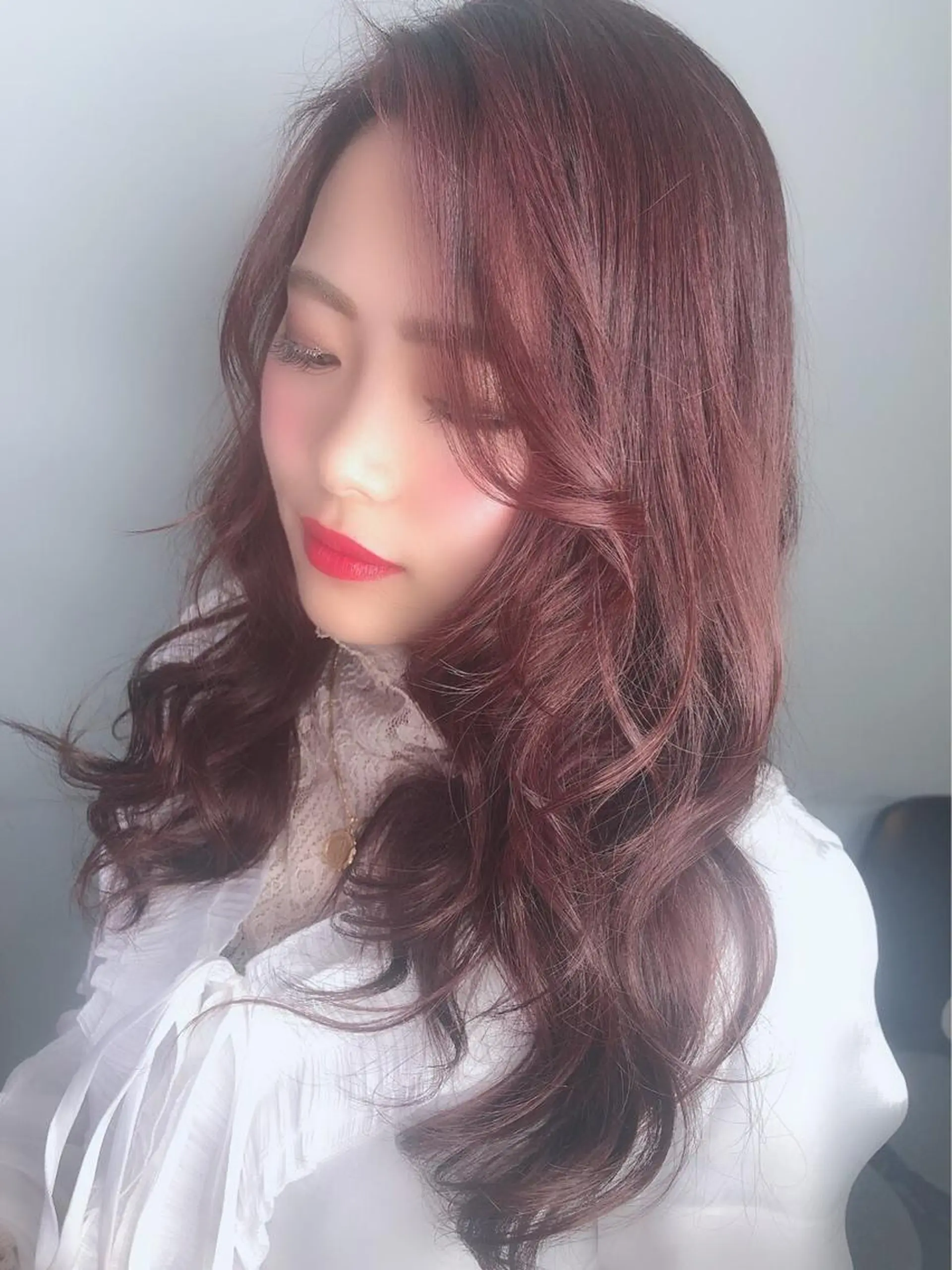 ロング カラー 🧸プルエクステ❤︎ ネイルKAO🧸のヘアスタイル