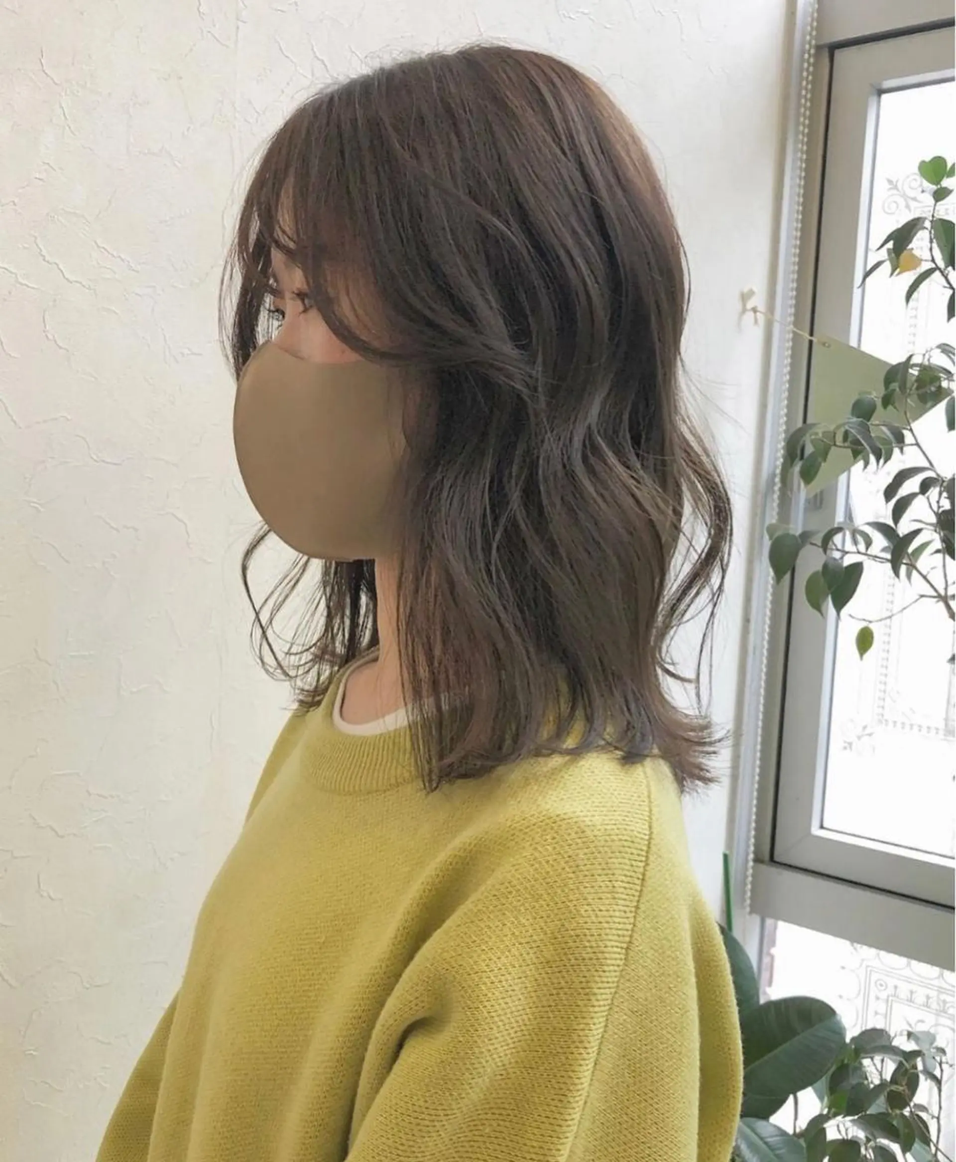 ミディアム カラー nakahara madokaのヘアスタイル