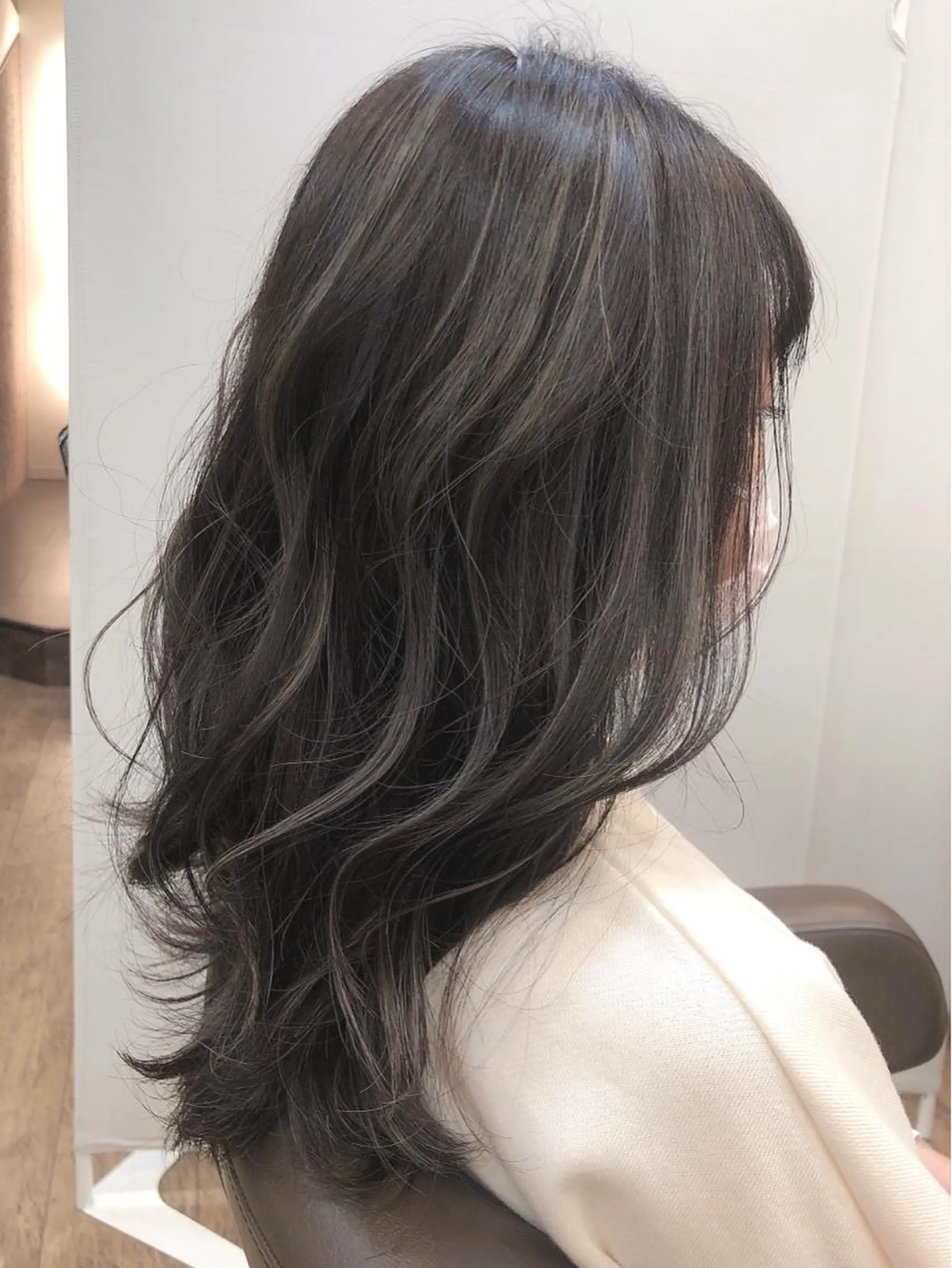 ロング カラー 西野 美空🍊のヘアスタイル