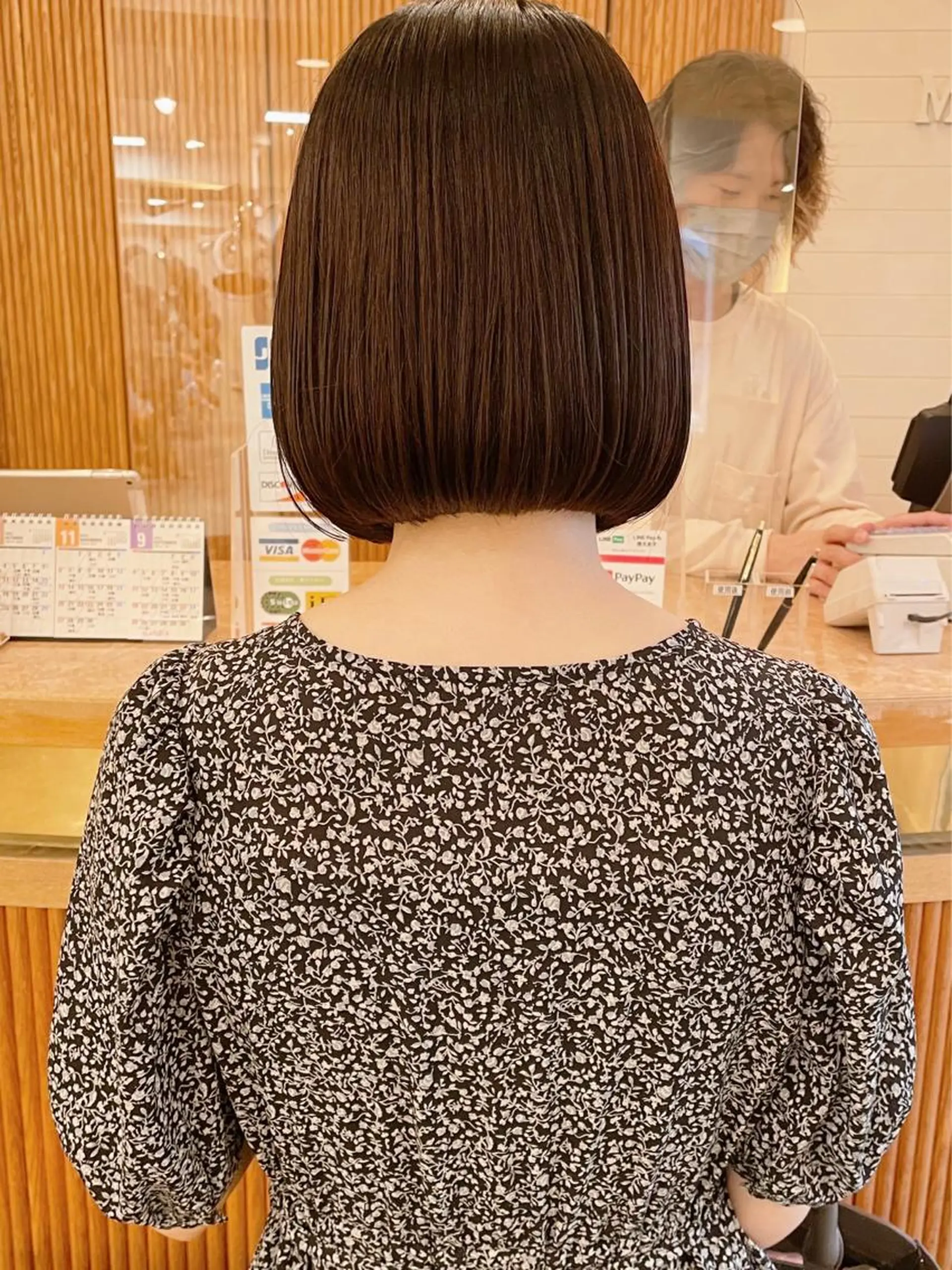 ショート 切りっぱなしボブ ボブ カット ヘアカラー 【ボブ/個室サロン】 癒し空間mimuraのヘアスタイル