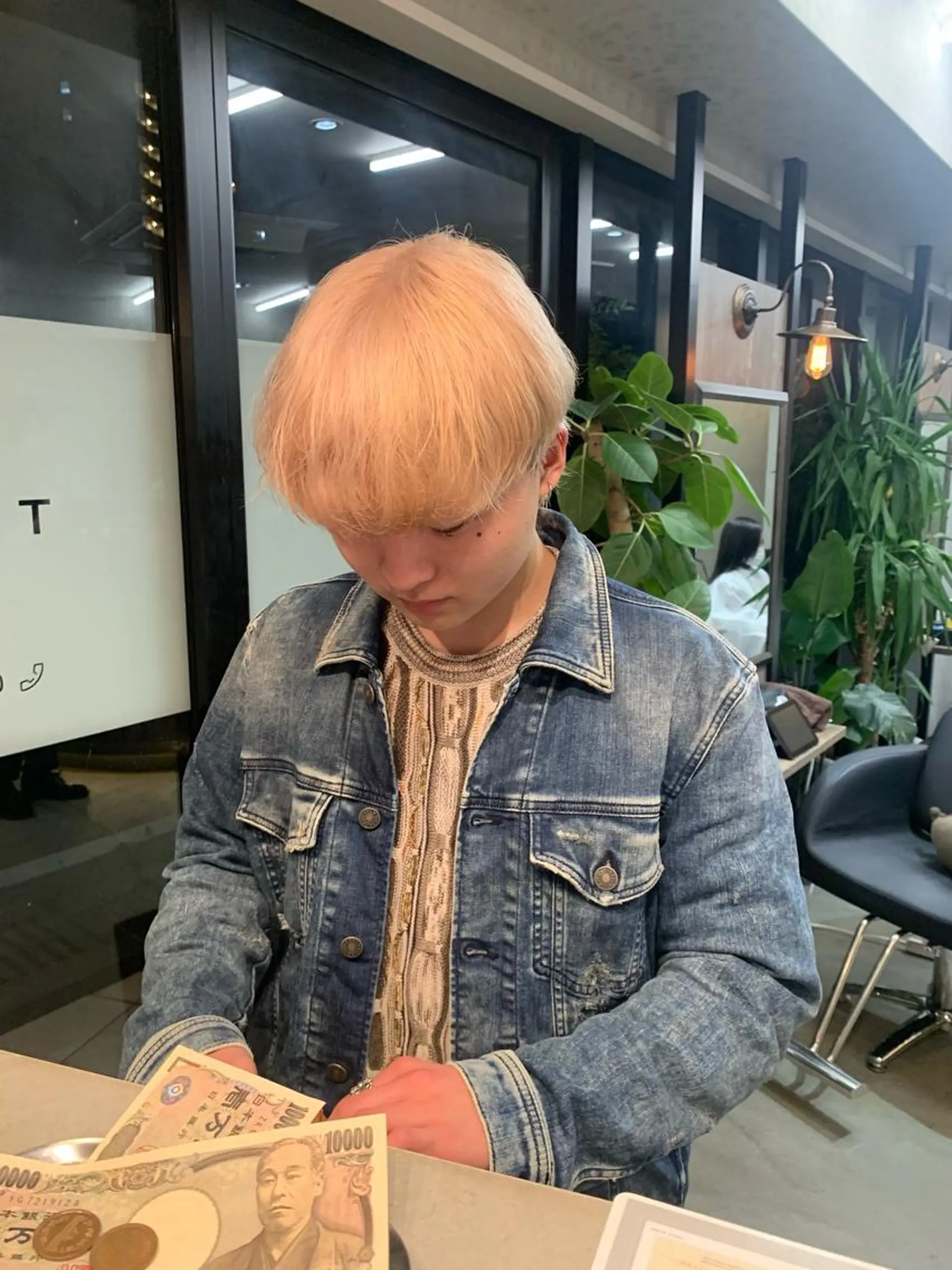 カラー メンズ Haru/THREE …by velvetのヘアスタイル